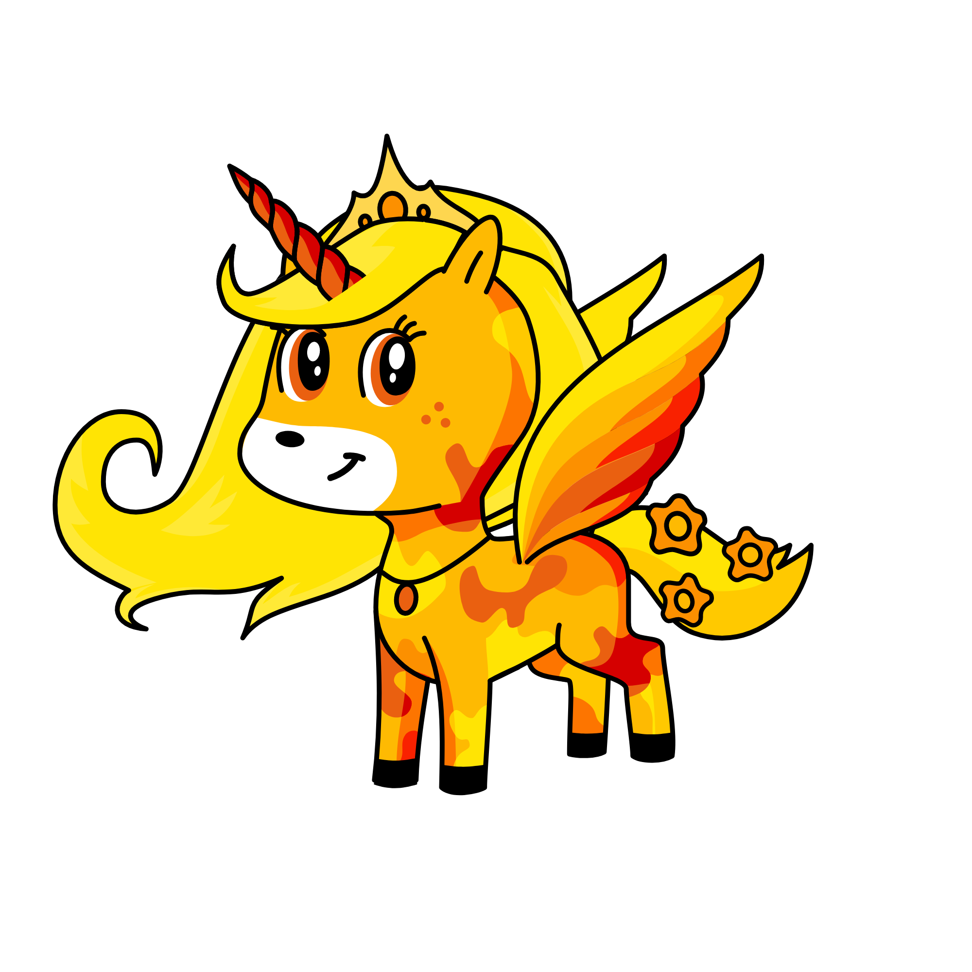 pricesse sunirina, the unicorn