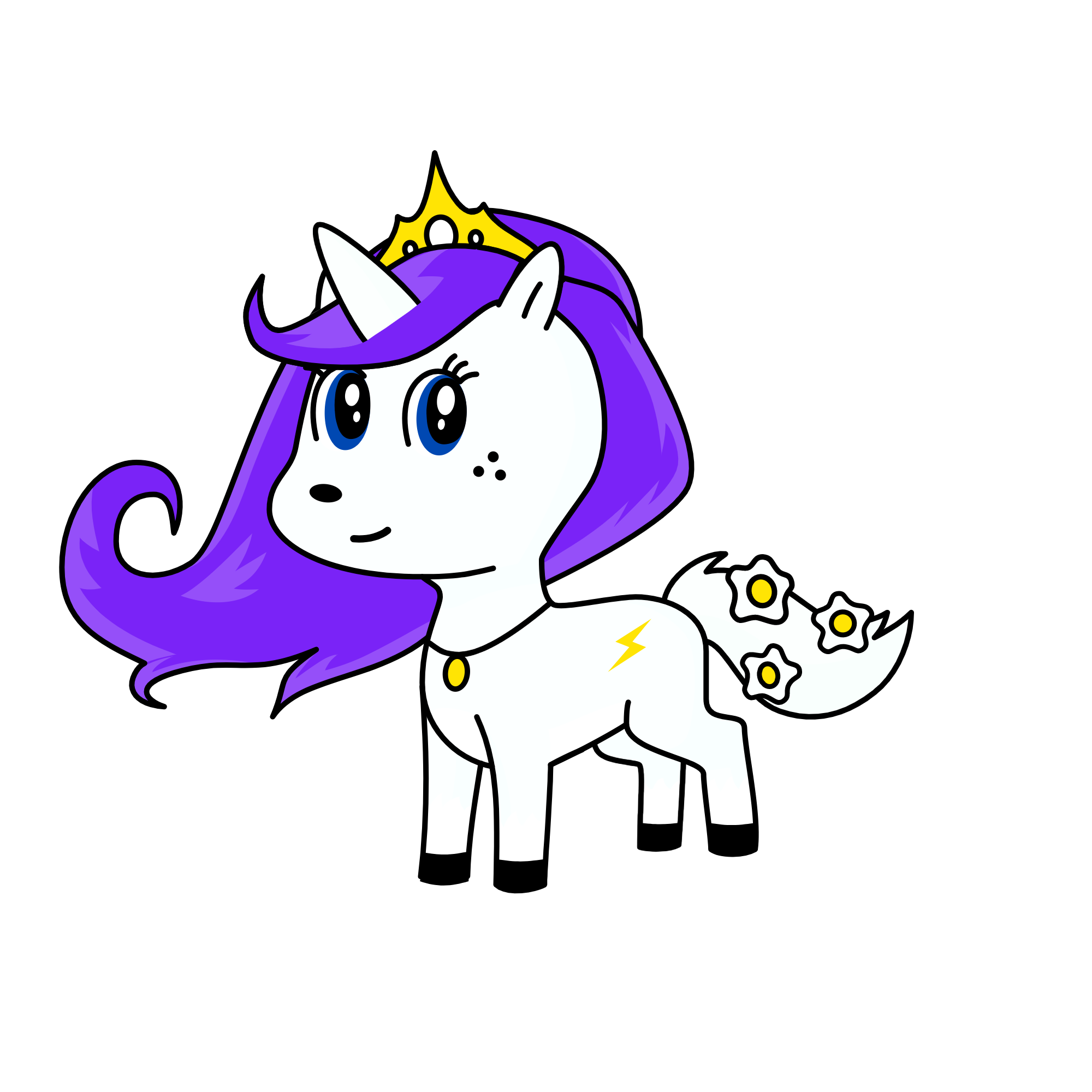 midnight#2, the unicorn