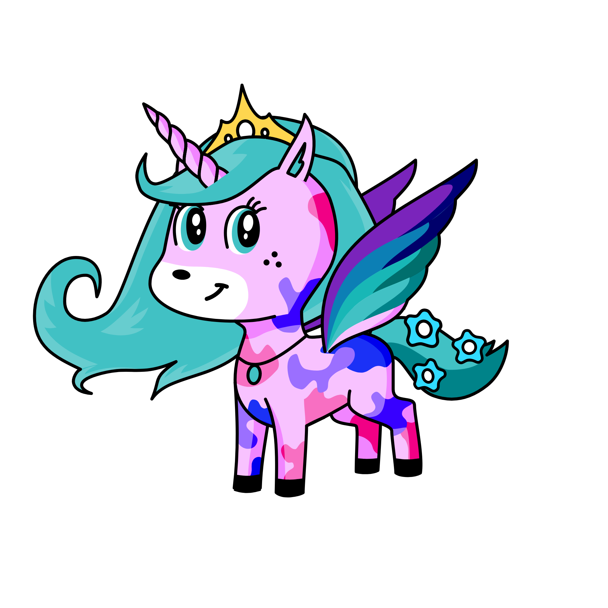 princsse springerina, the unicorn