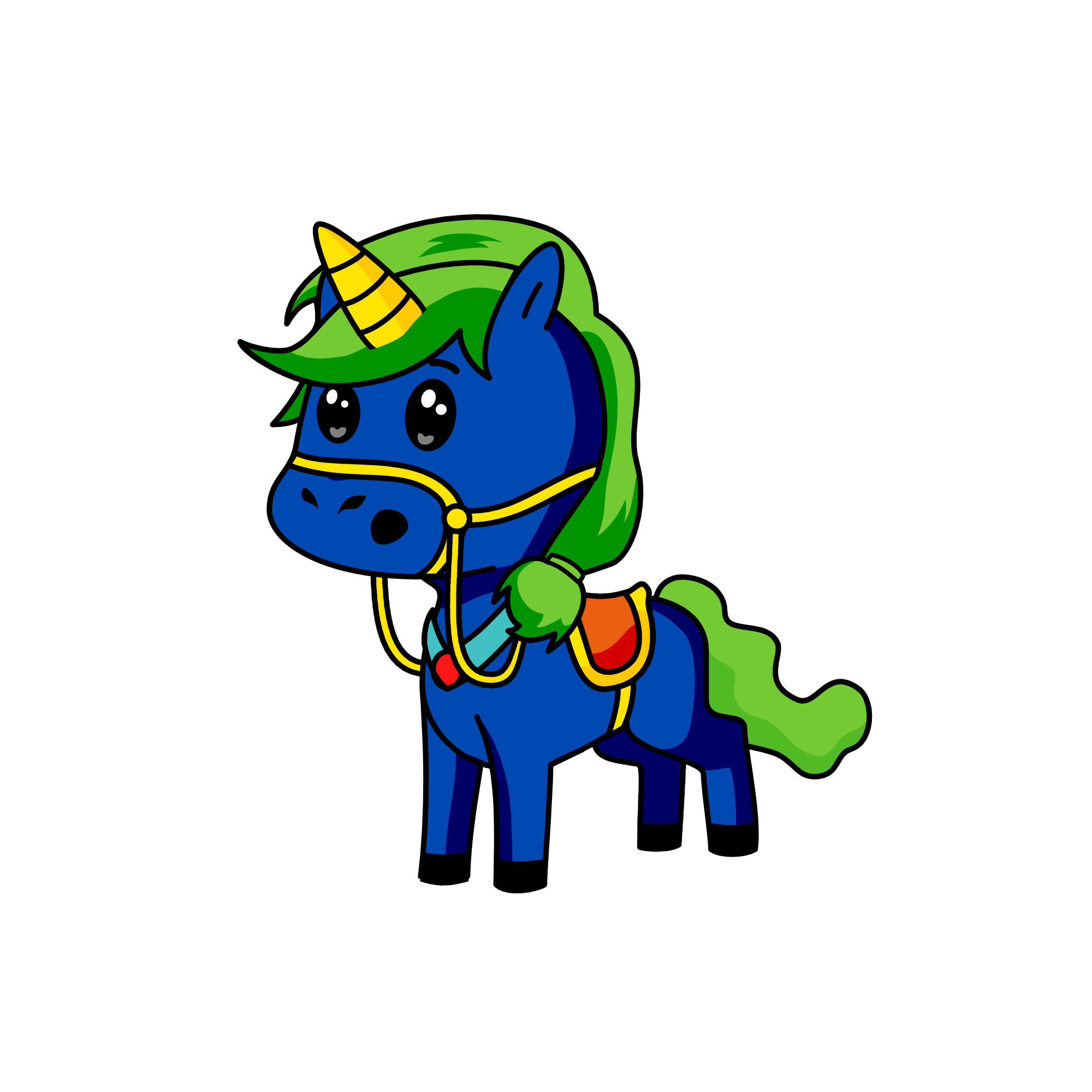 moon, the unicorn