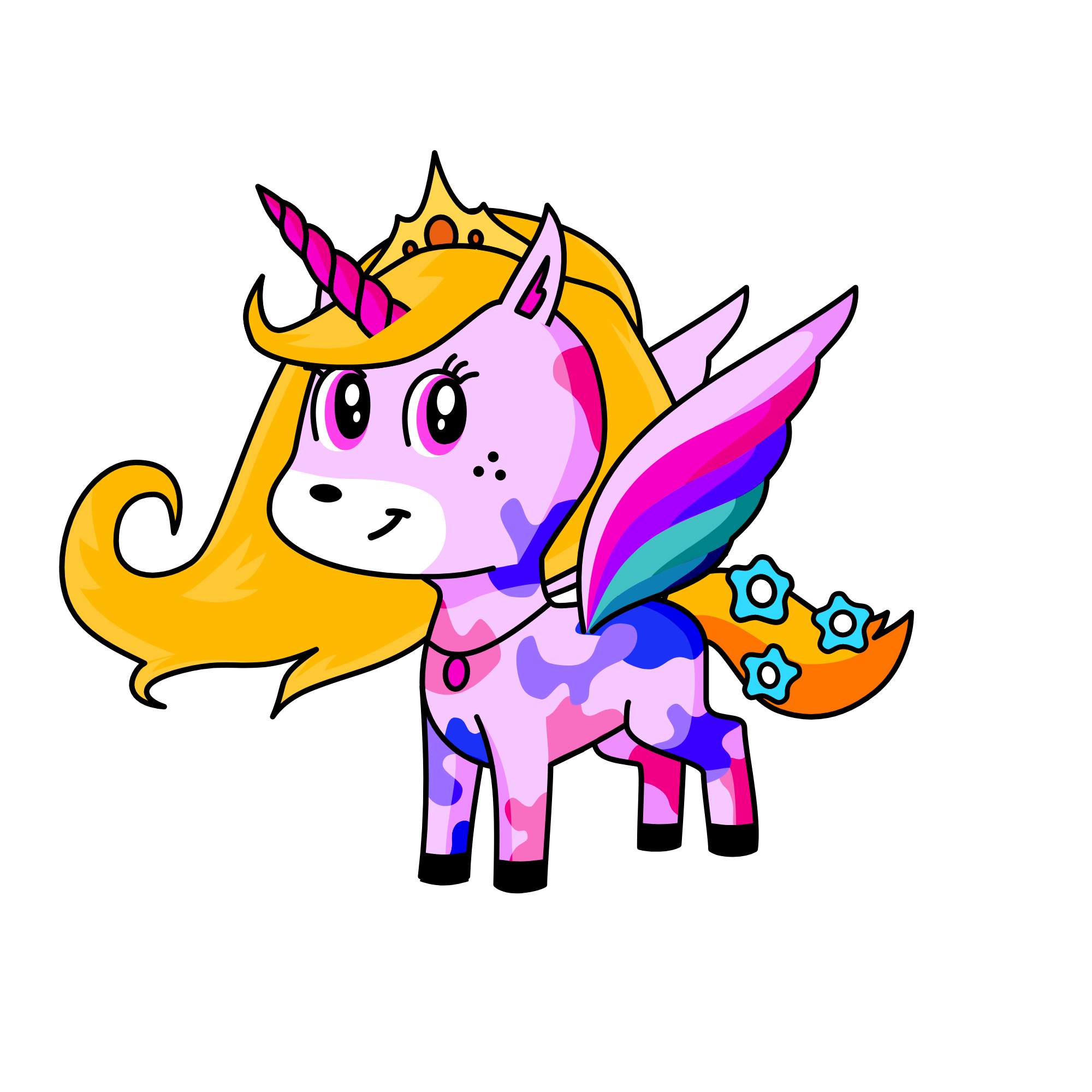 princsses summerina, the unicorn