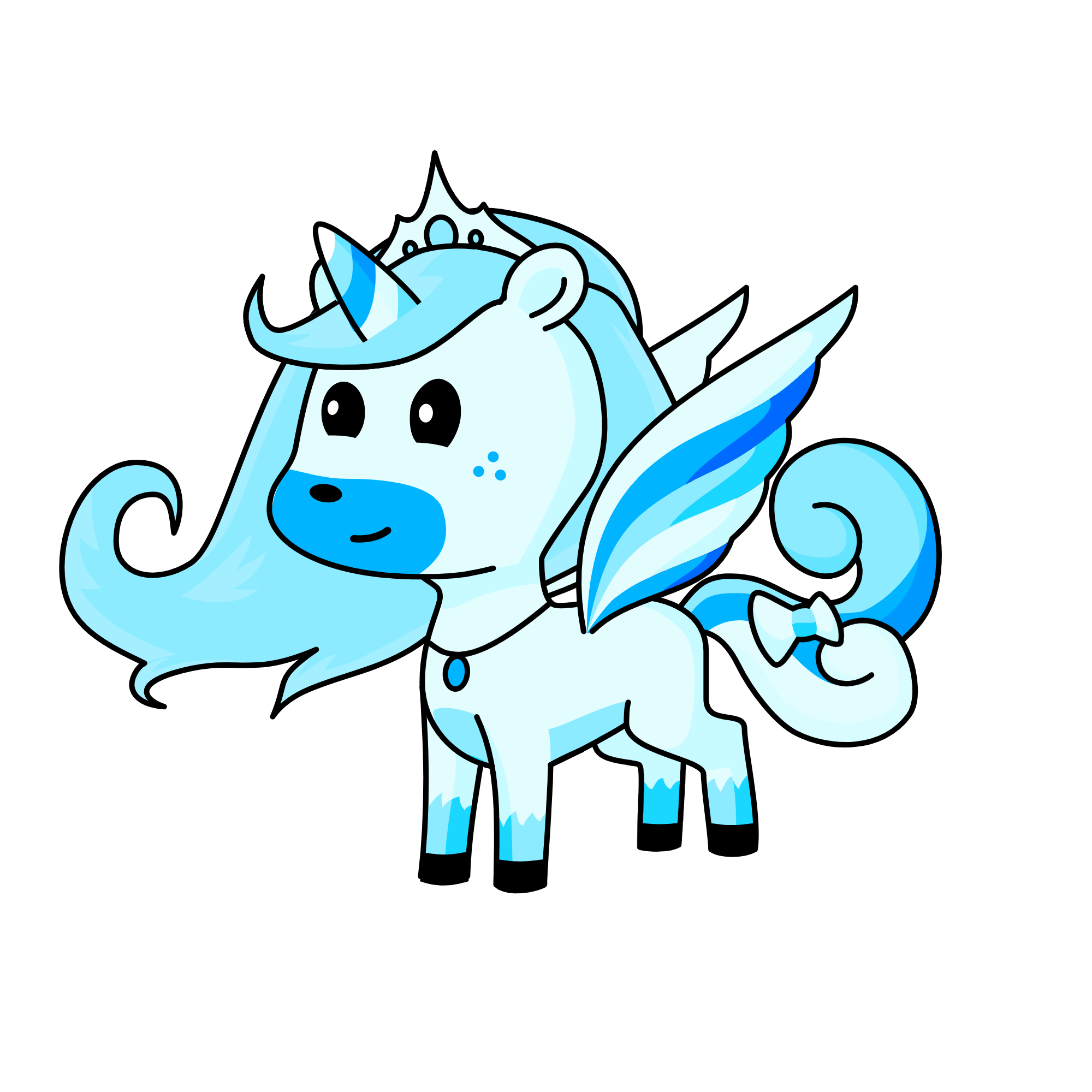 Ice, the unicorn
