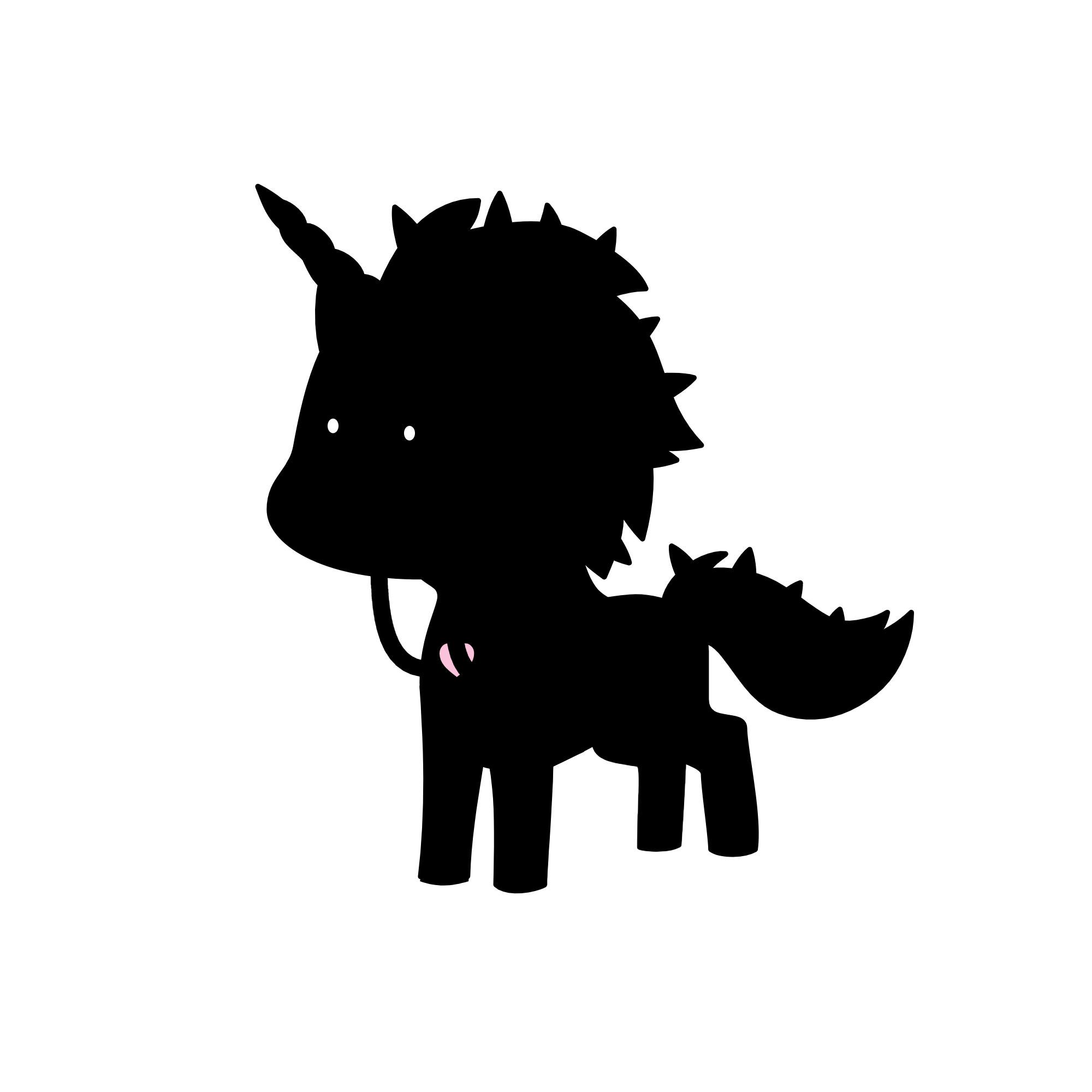 Dark, the unicorn