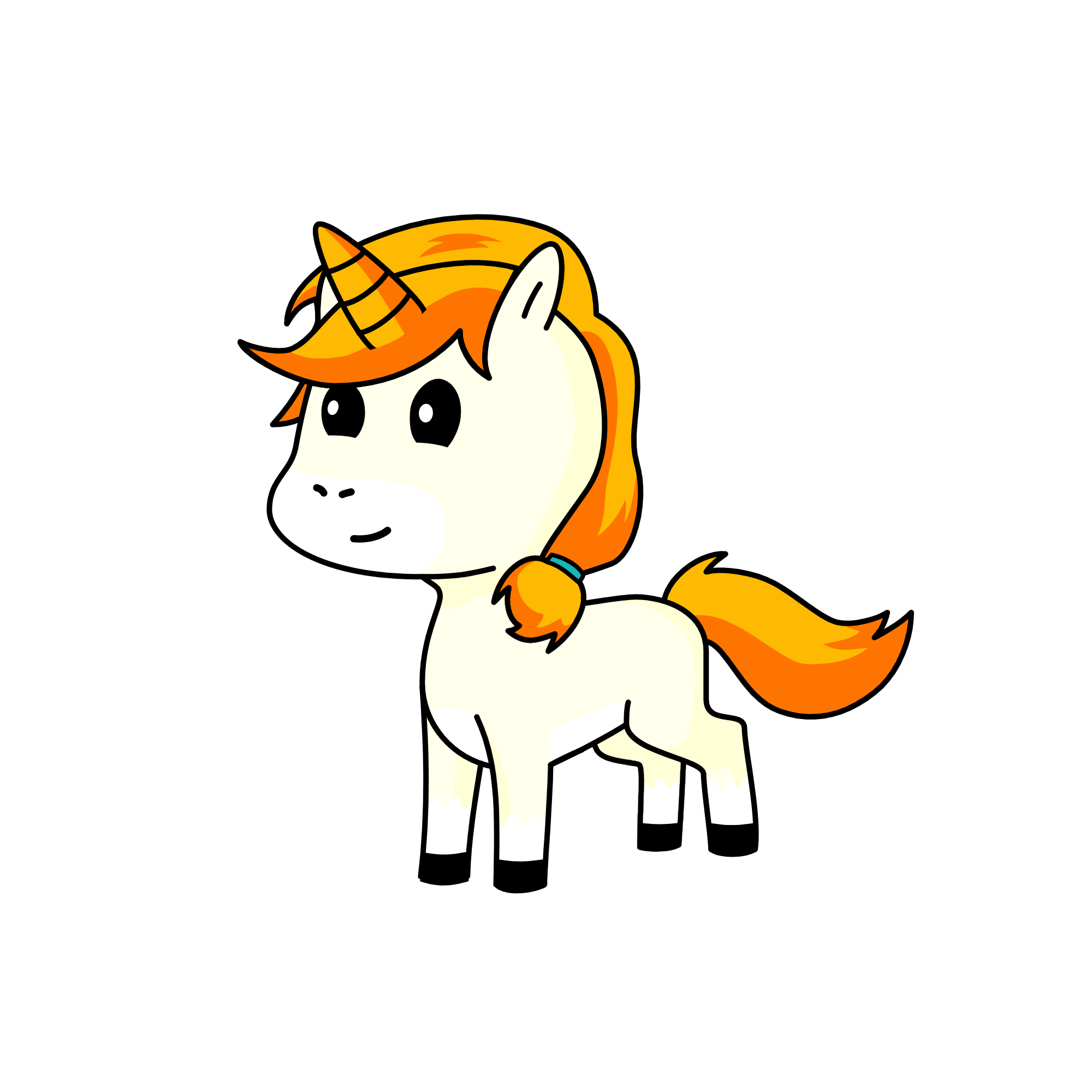 goldy, the unicorn