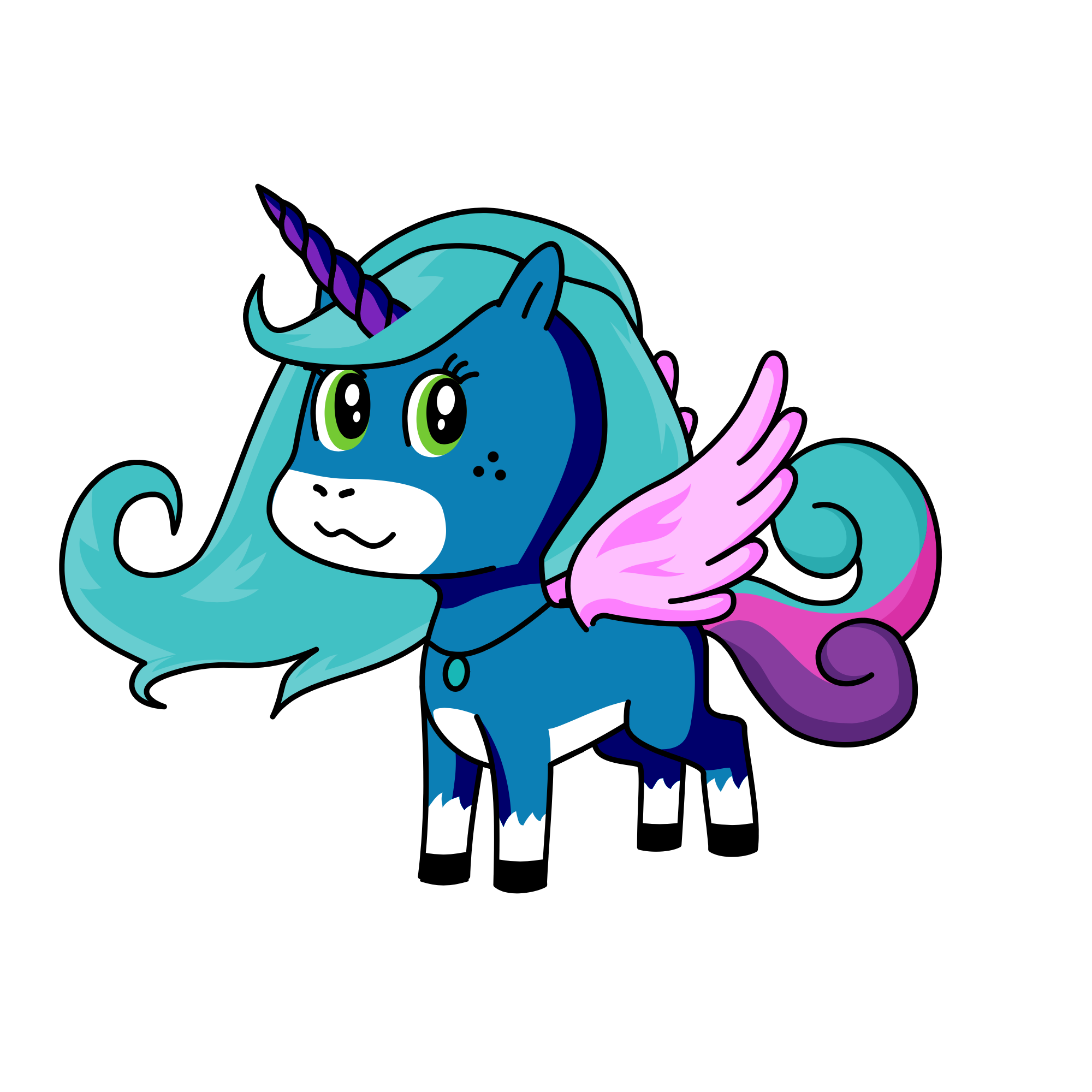 Percy-10, the unicorn