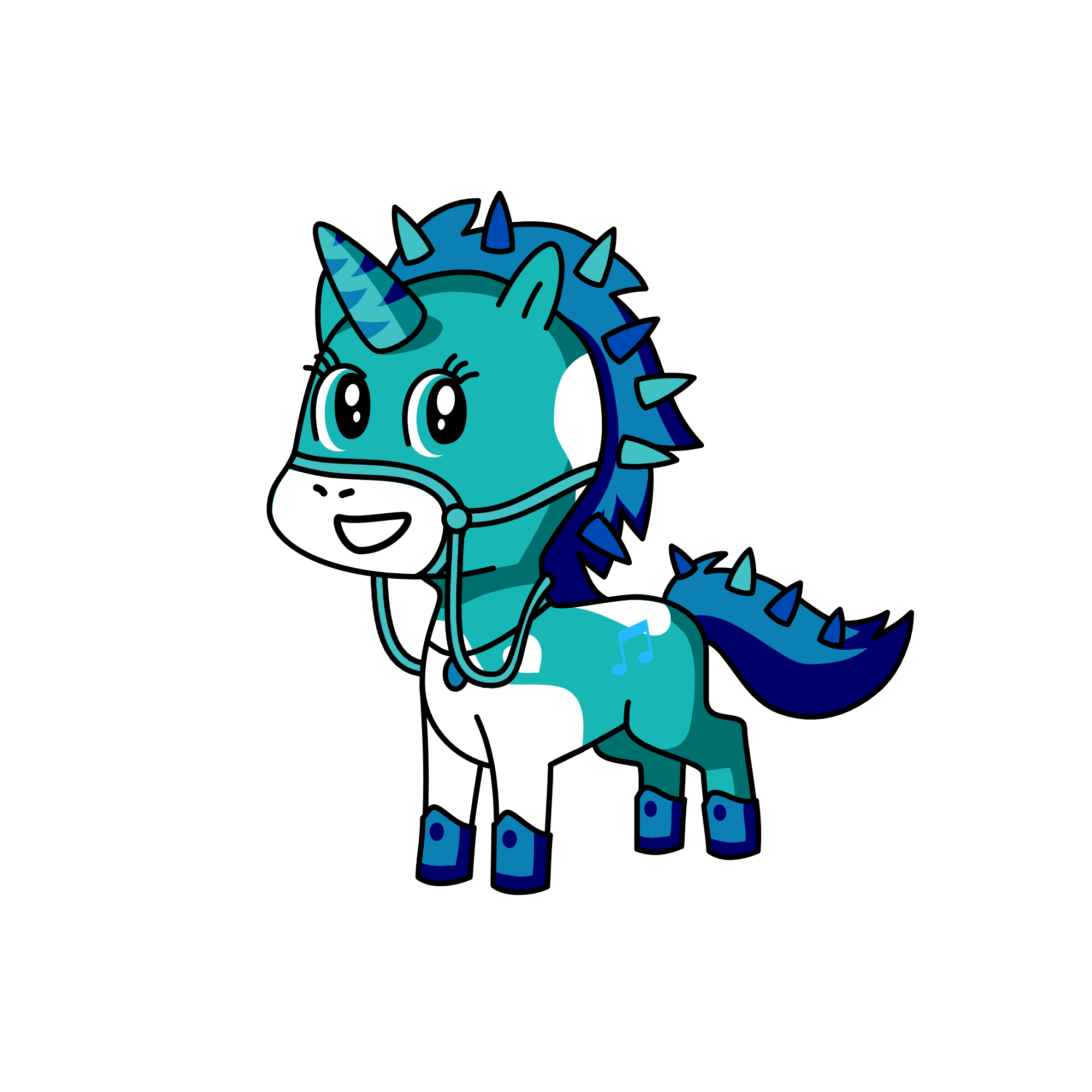 Aquamarine, the unicorn