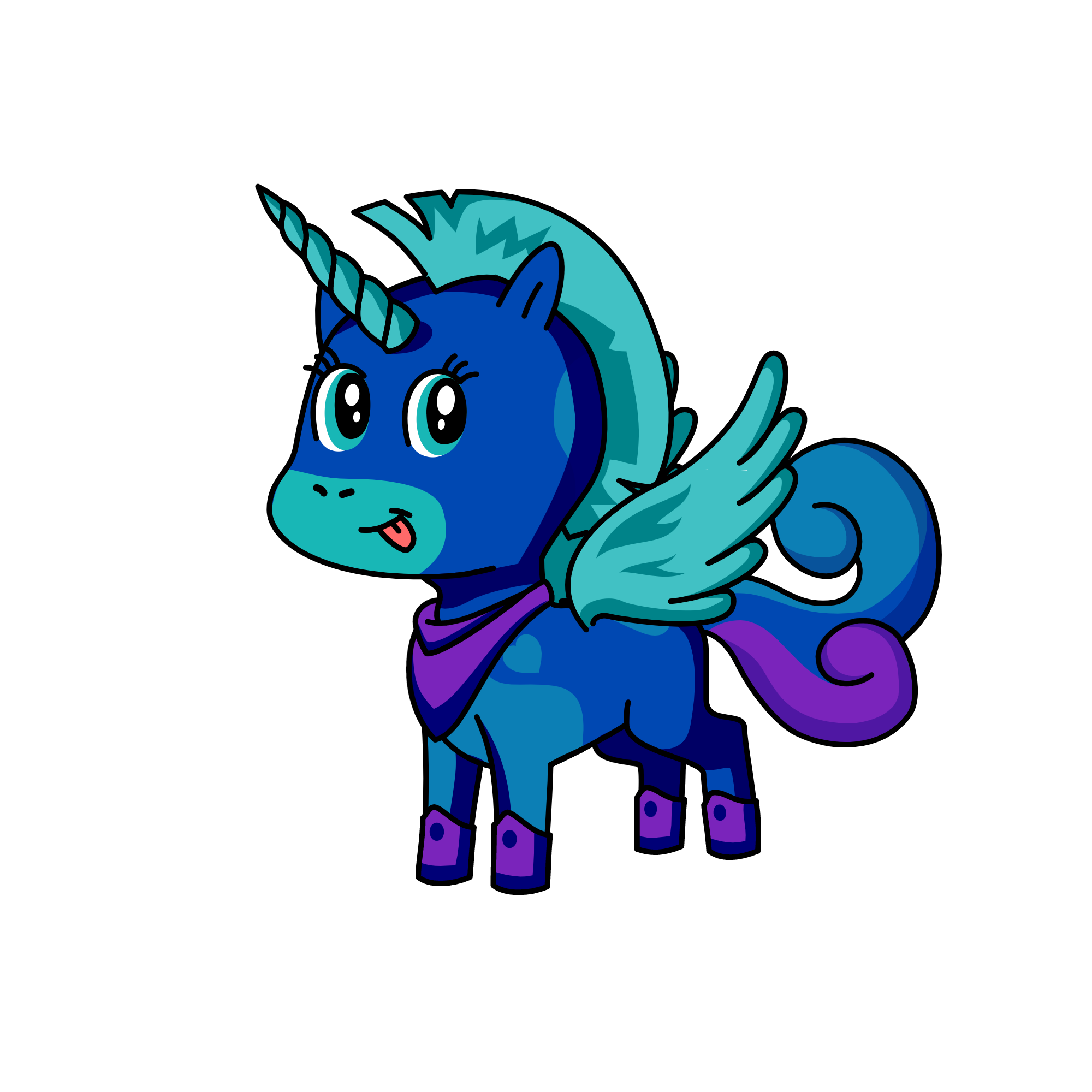frostyacorn, the unicorn