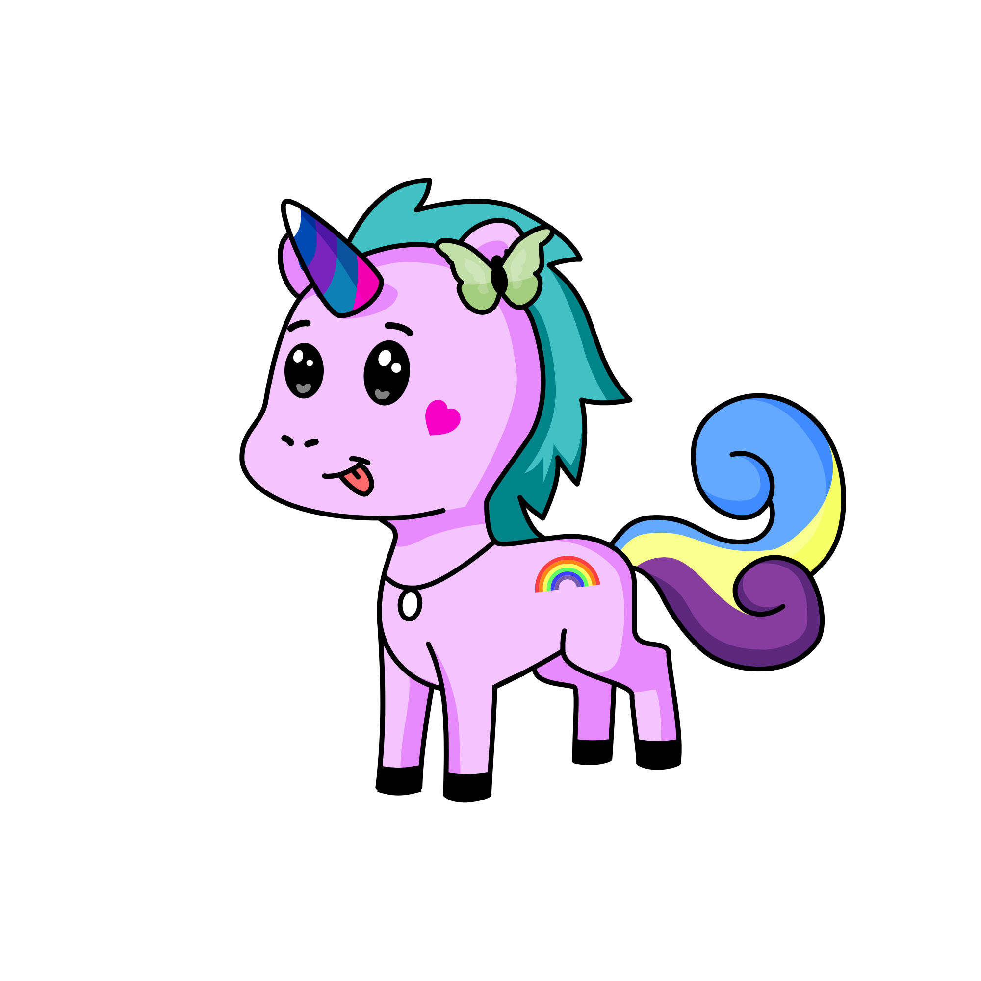 Kitty, the unicorn