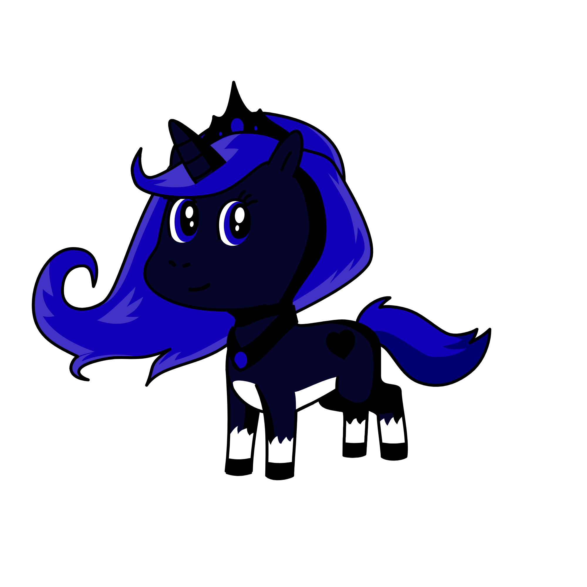 luna, the unicorn