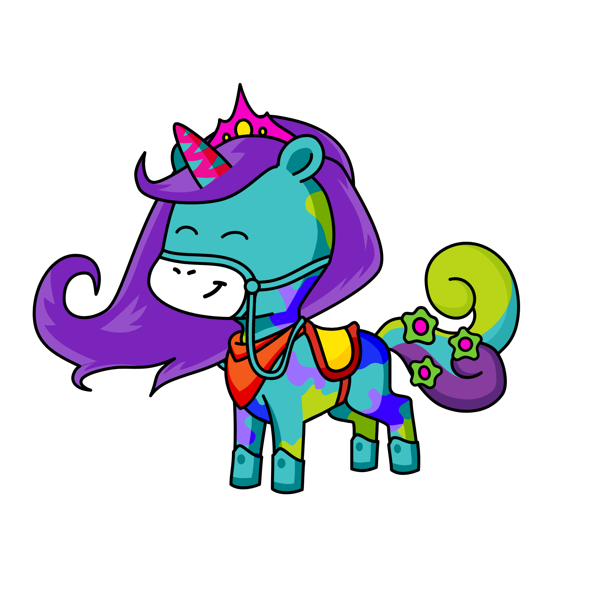 Pepy, the unicorn