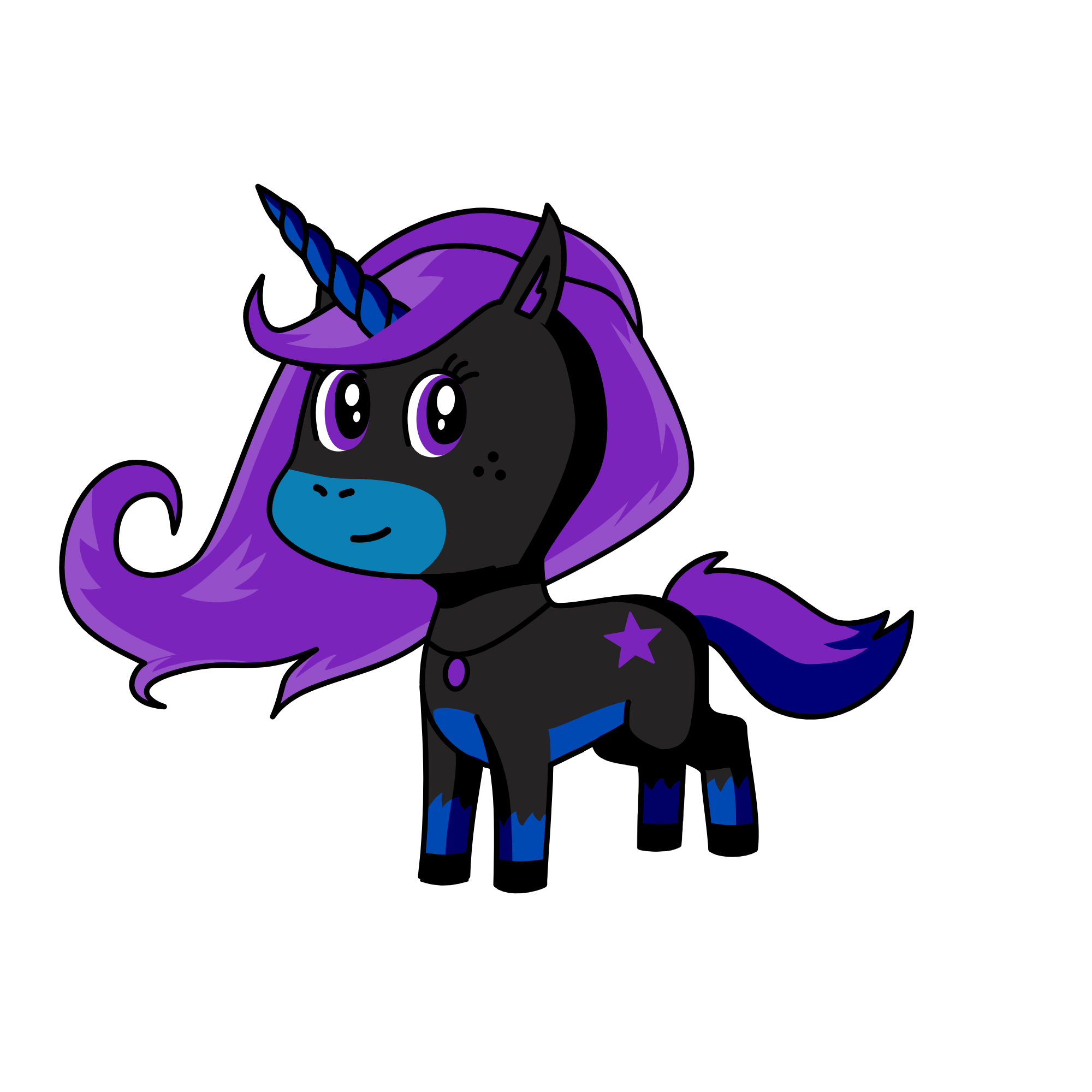 midnight, the unicorn