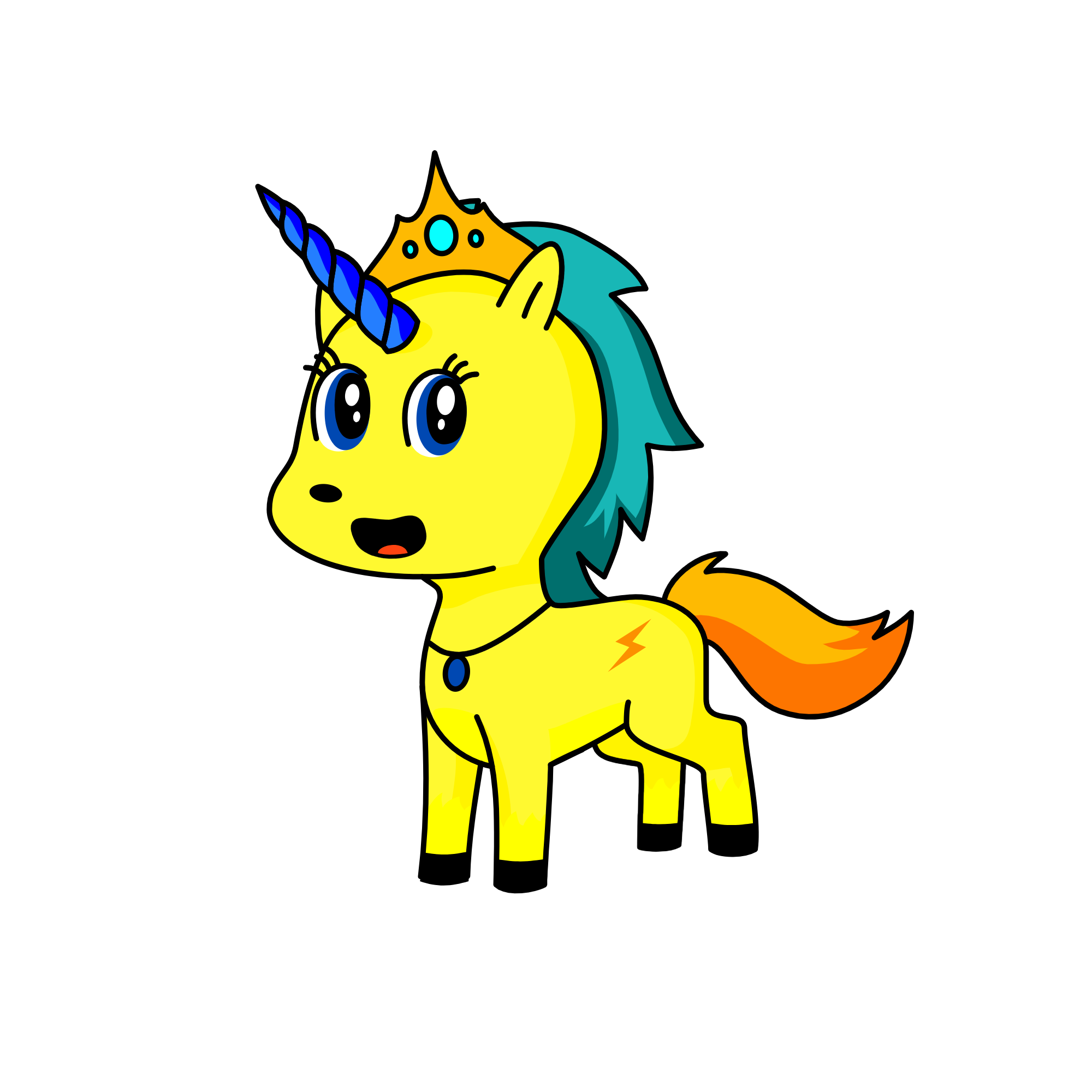 thunderbolt, the unicorn