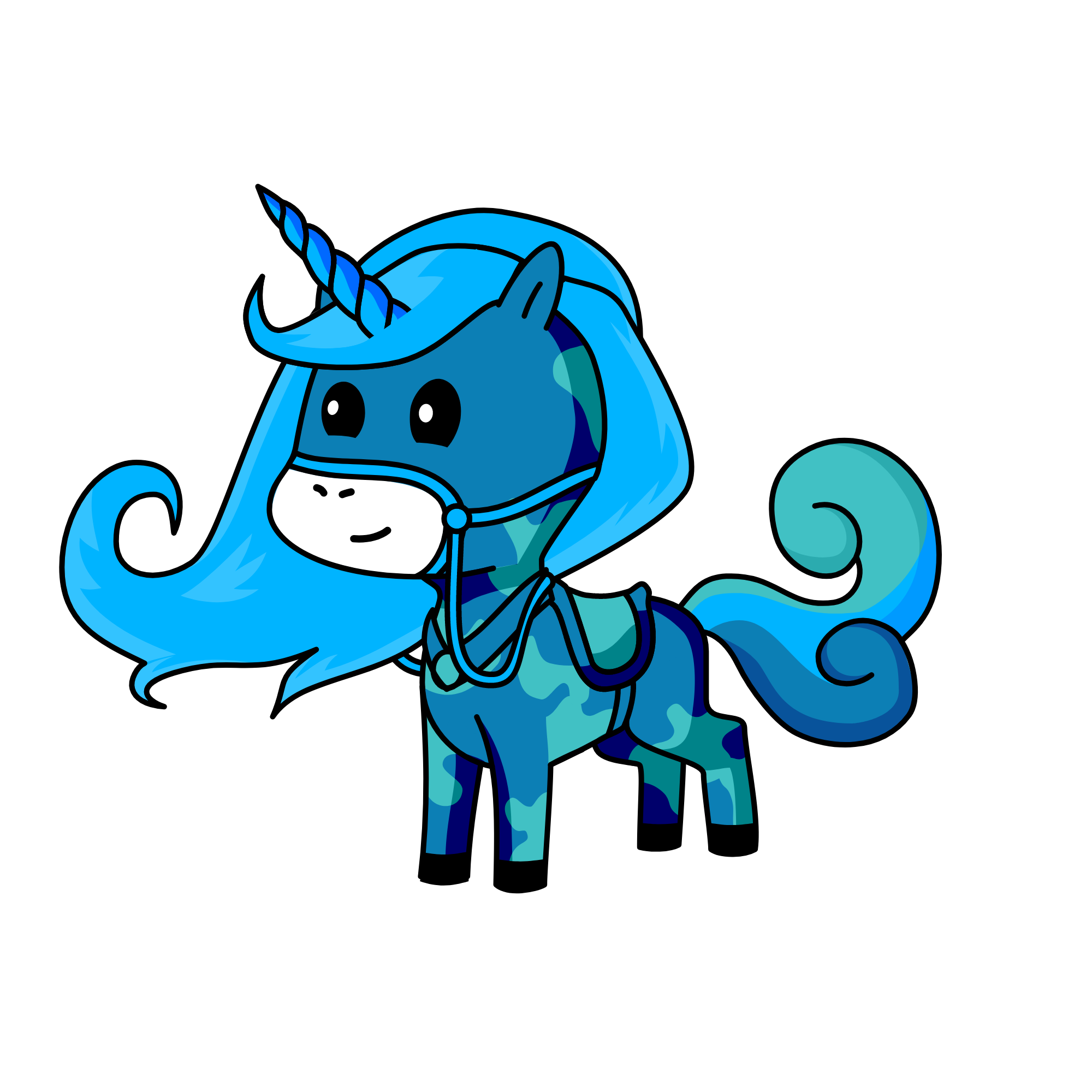 winter, the unicorn