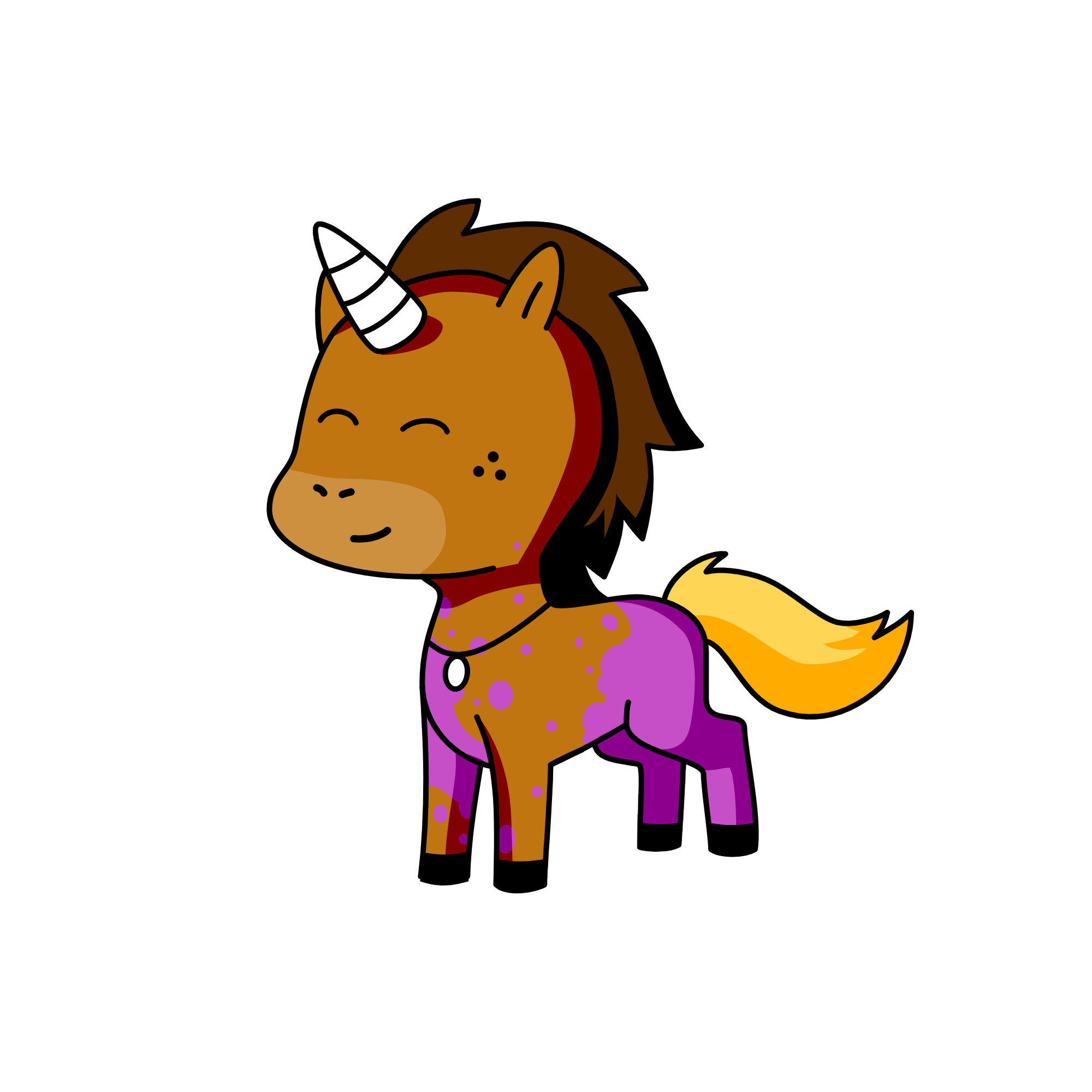 Flanca, the unicorn