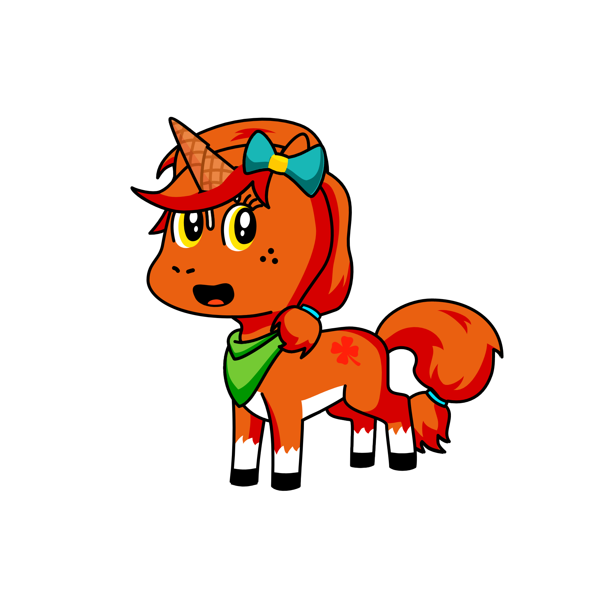 Apple jack, the unicorn