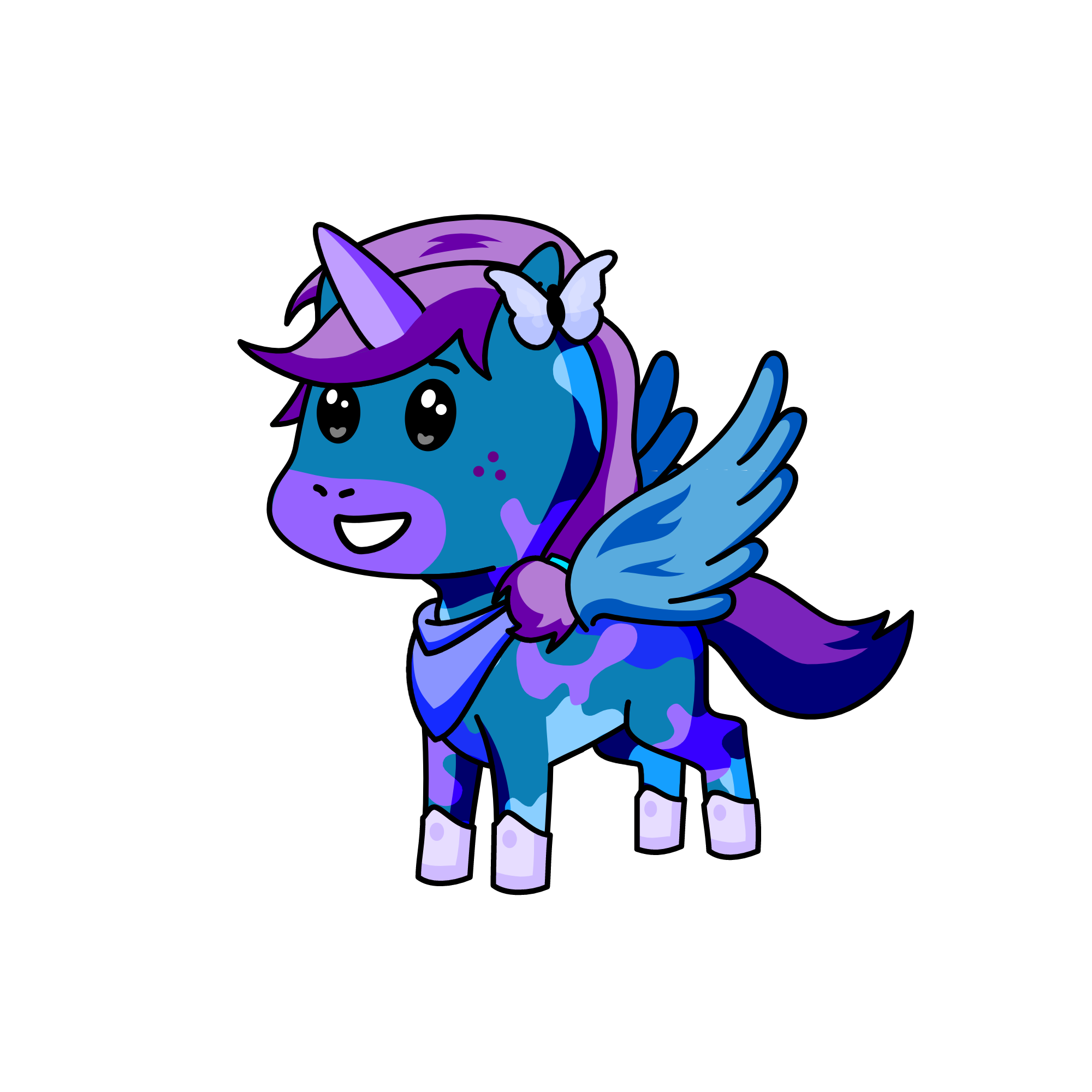 Angela, the unicorn