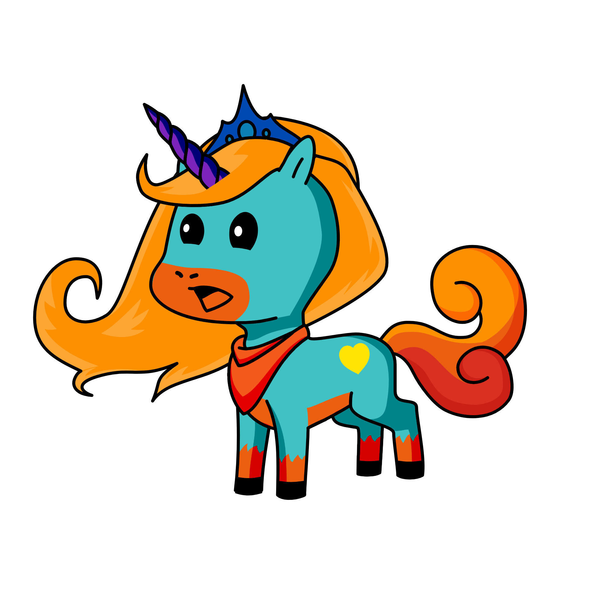 bright, the unicorn