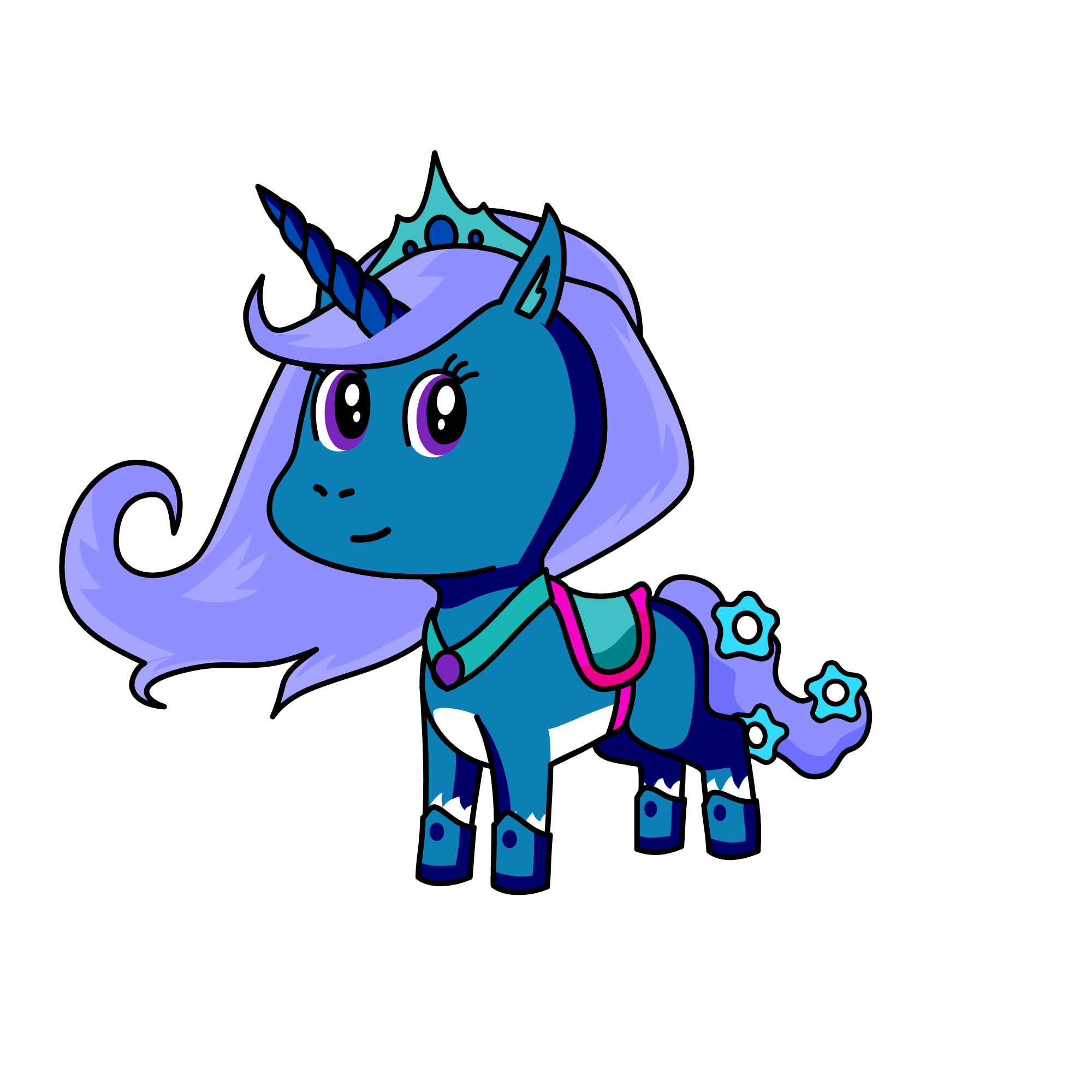 luna, the unicorn