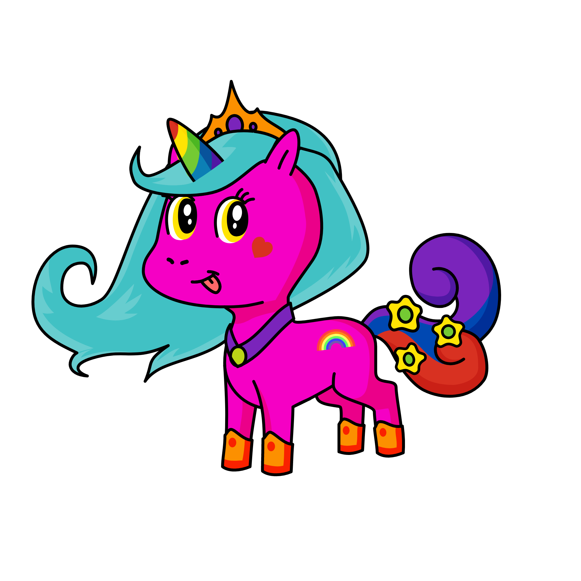 p[, the unicorn