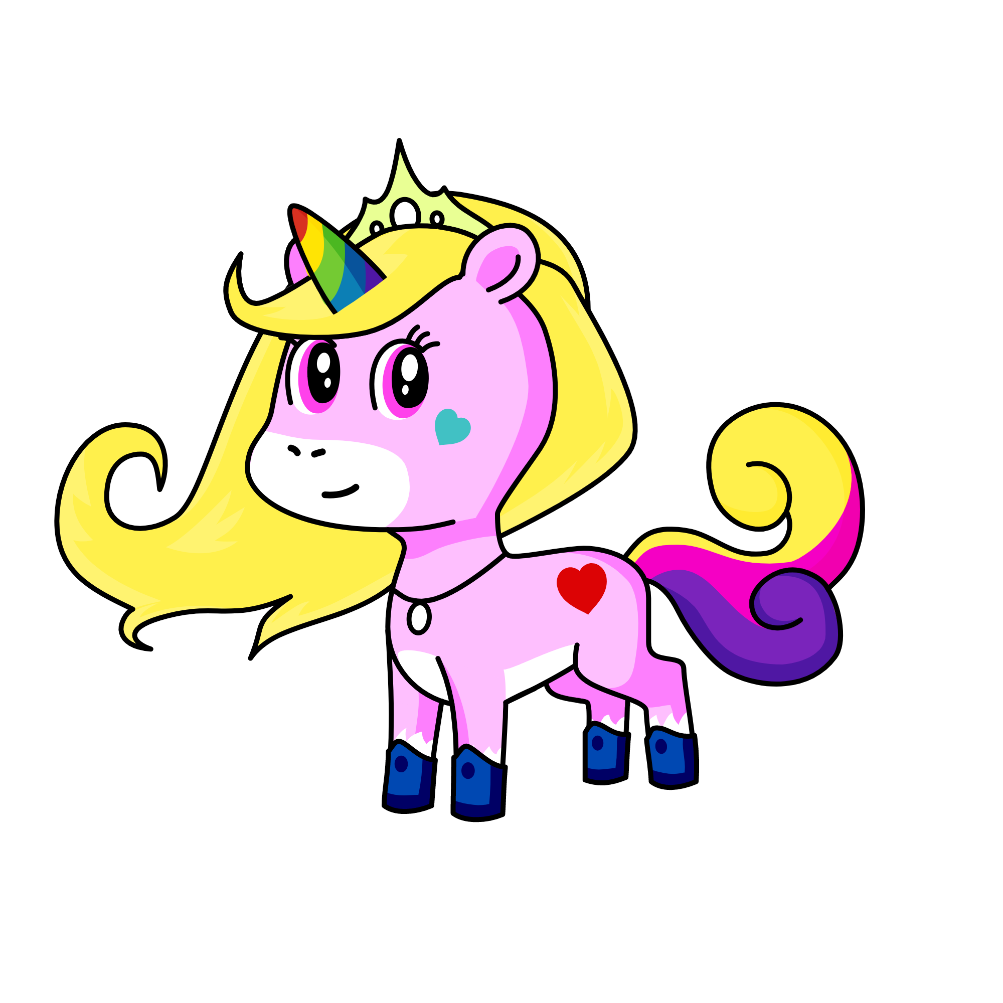PRINCESS SERENA [QUEEN OF KALOS], the unicorn