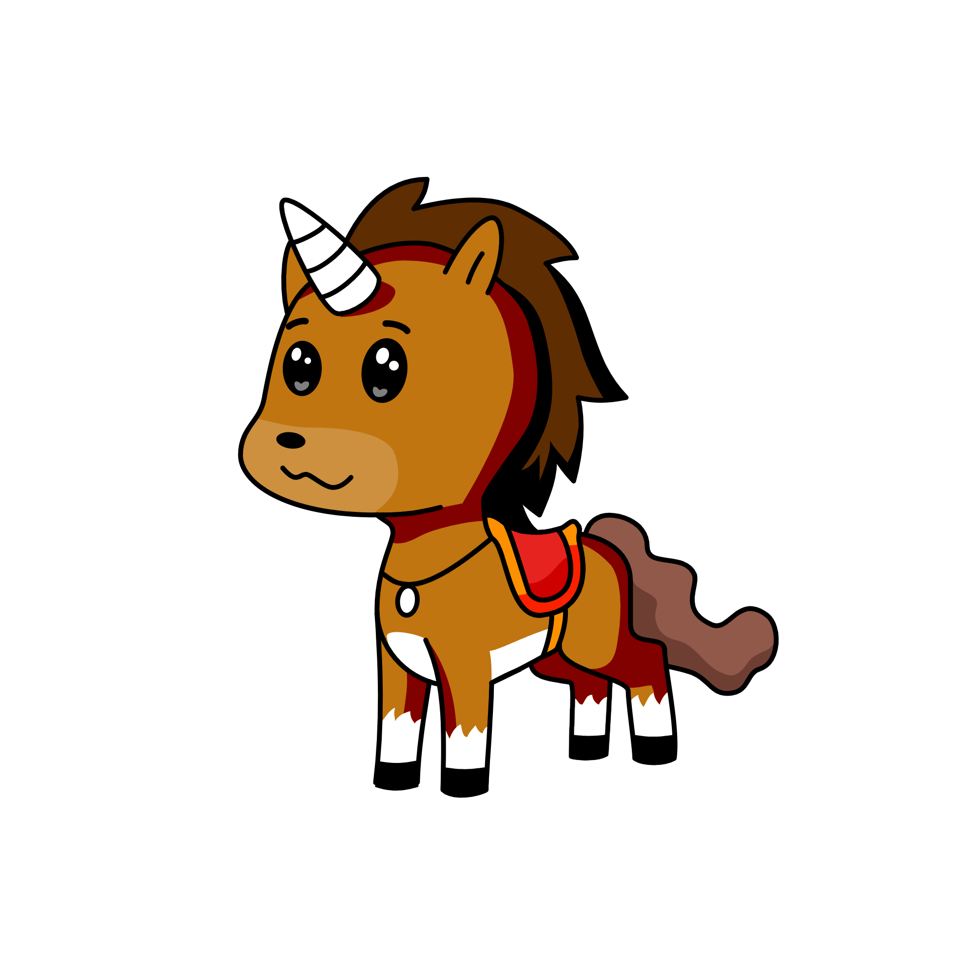 123, the unicorn