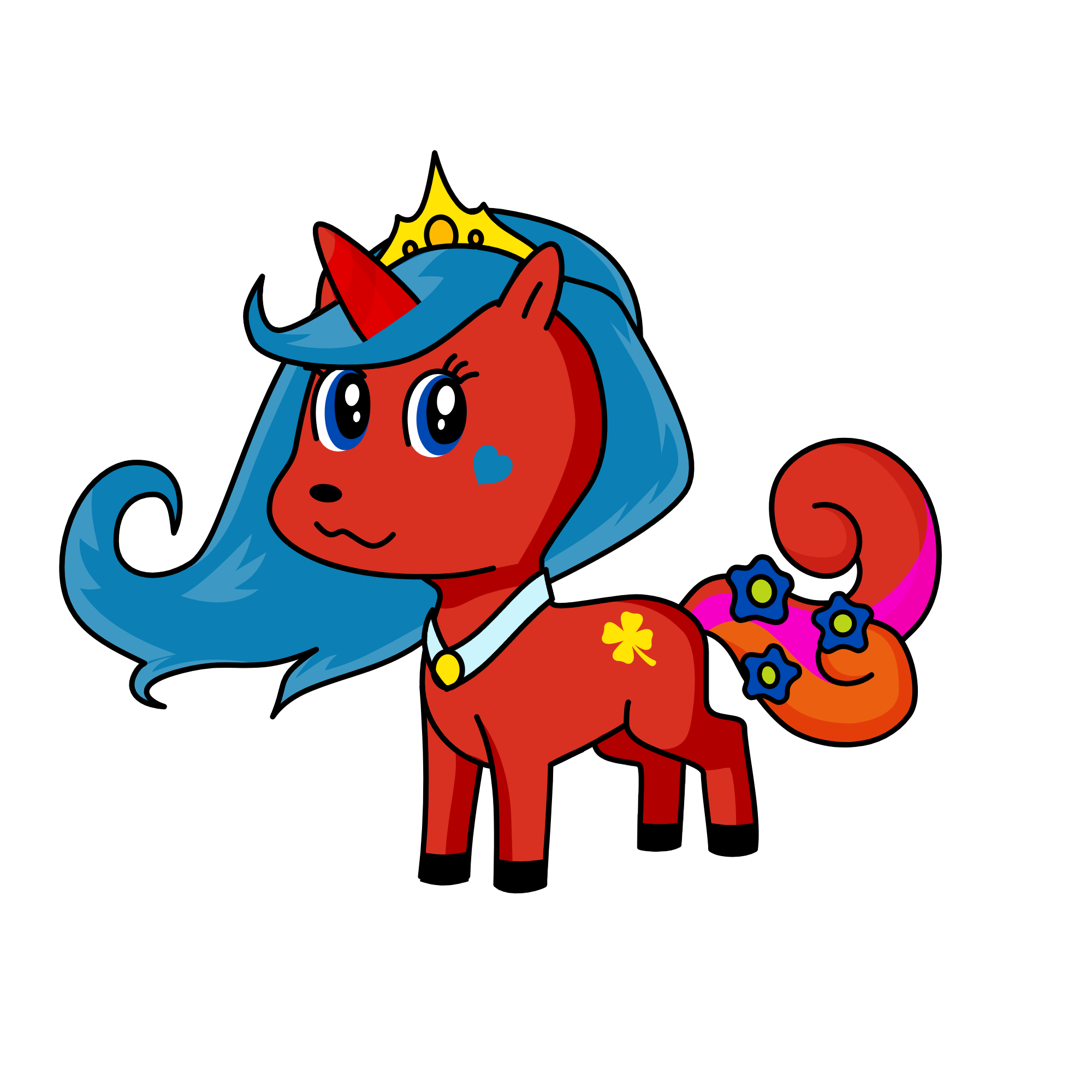132, the unicorn