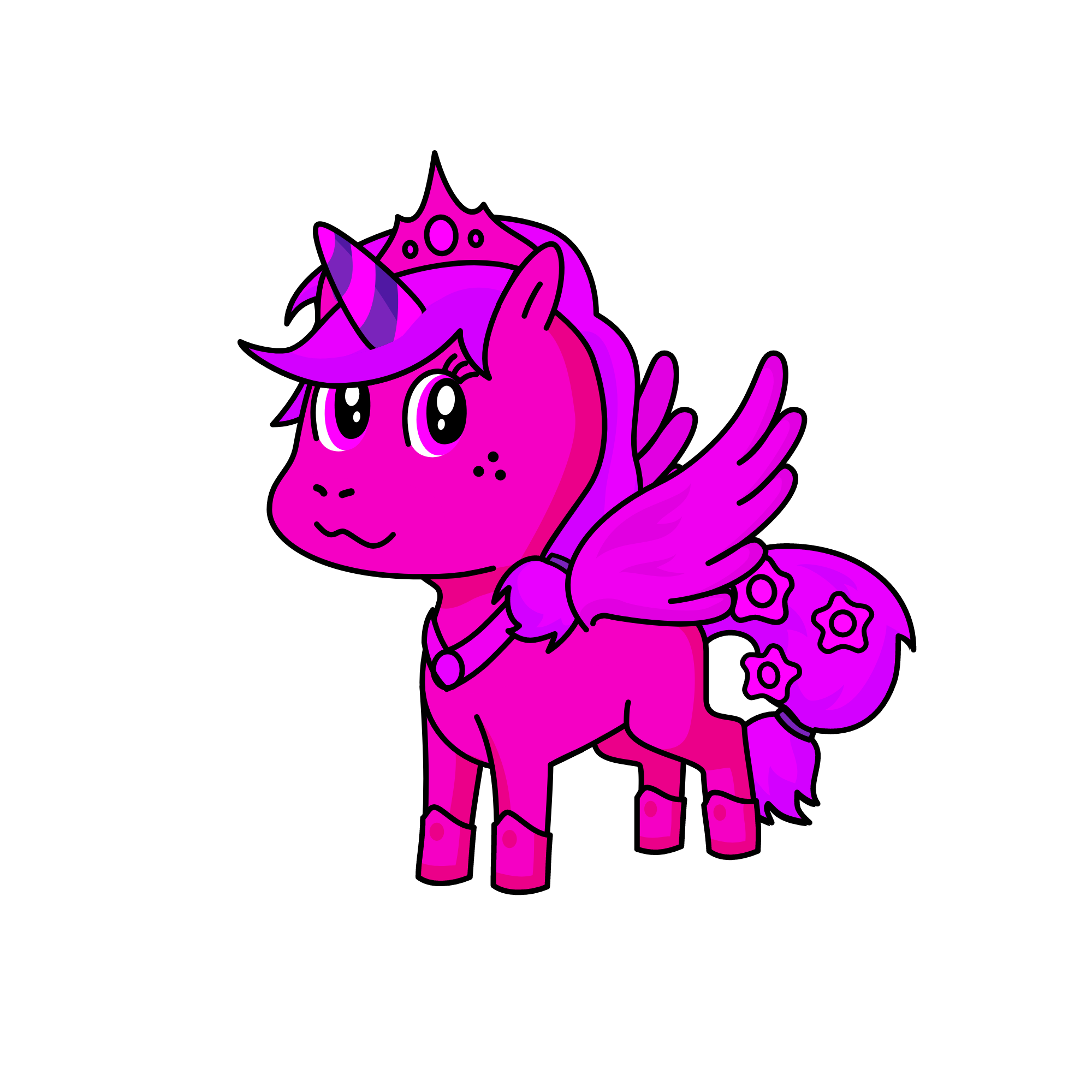 setayesh, the unicorn