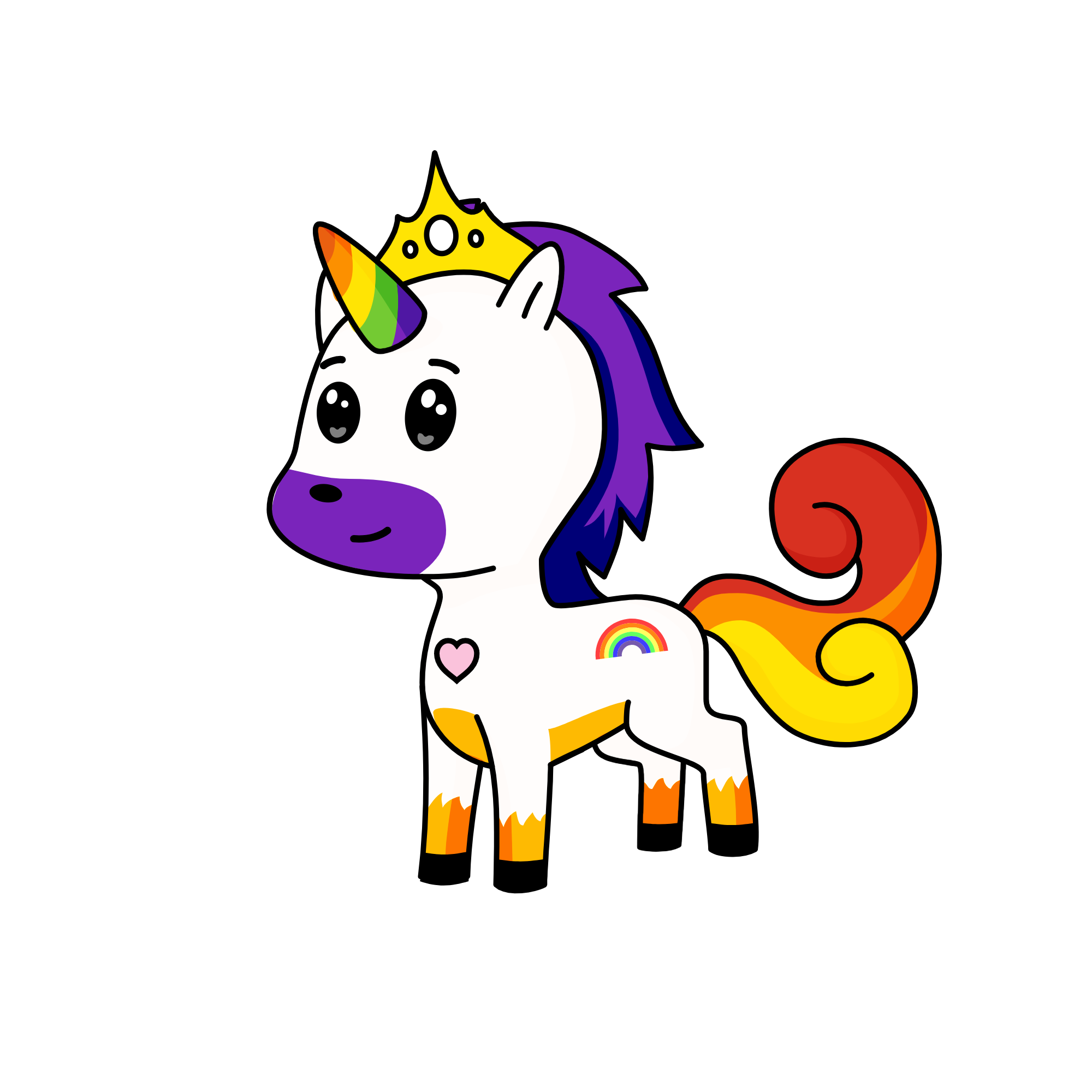 Rainy, the unicorn