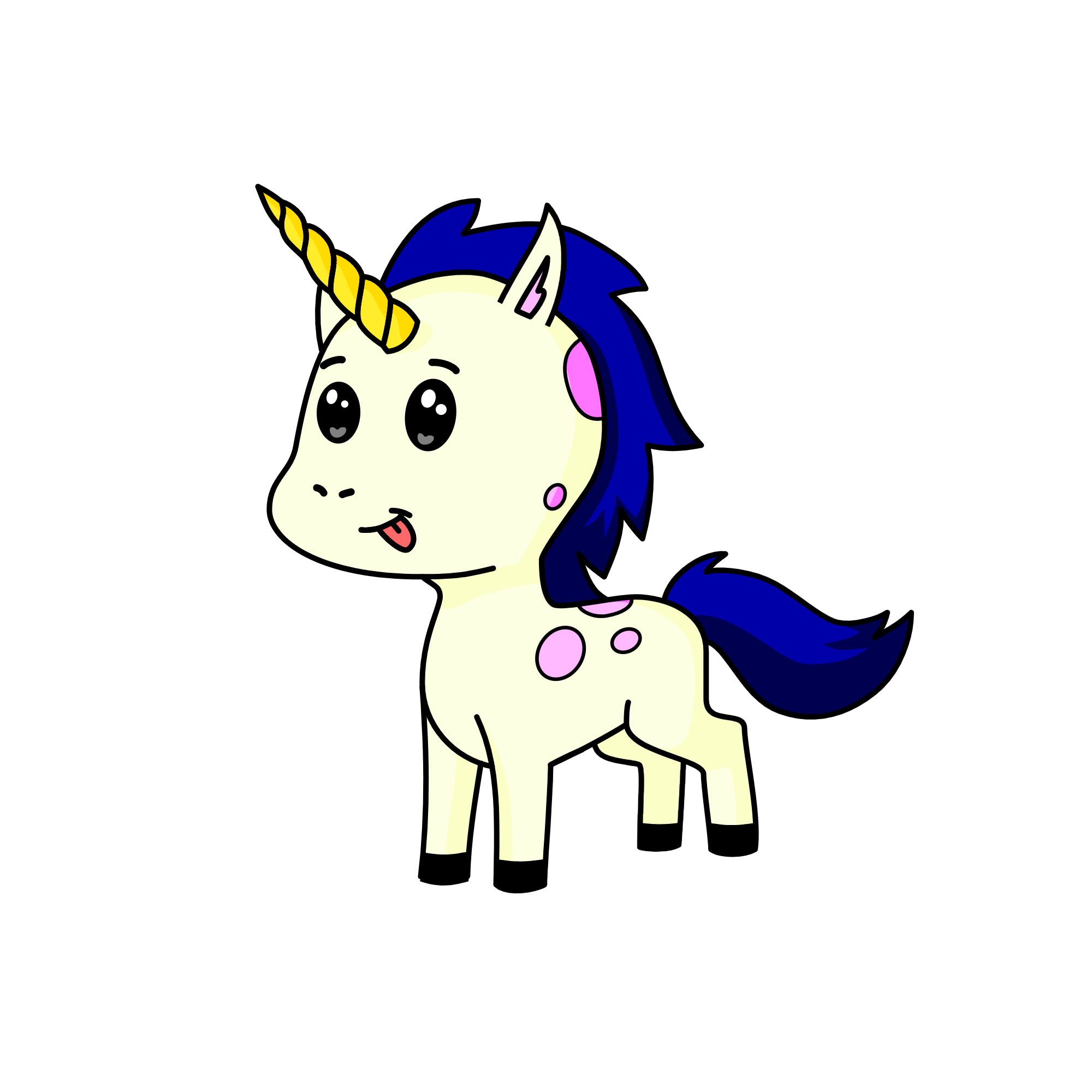 Sparkel Cloudy, the unicorn