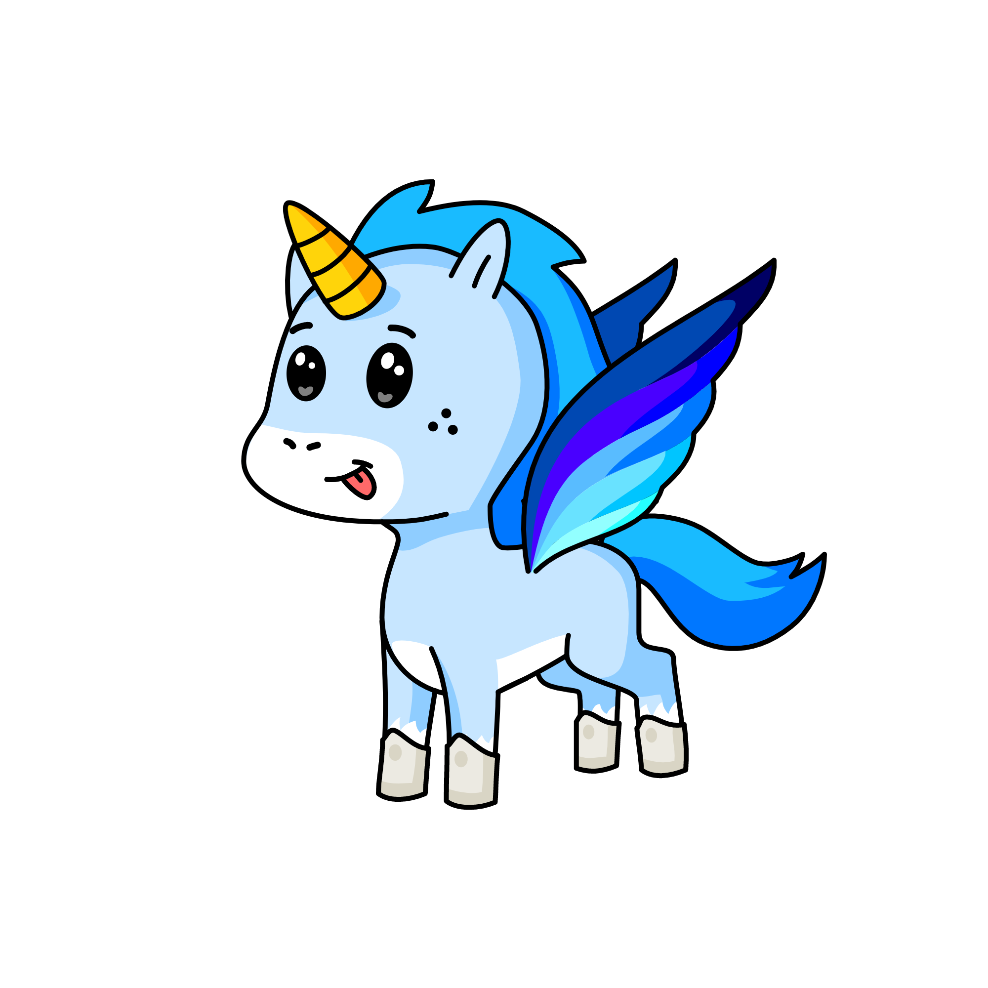 icy blicy, the unicorn