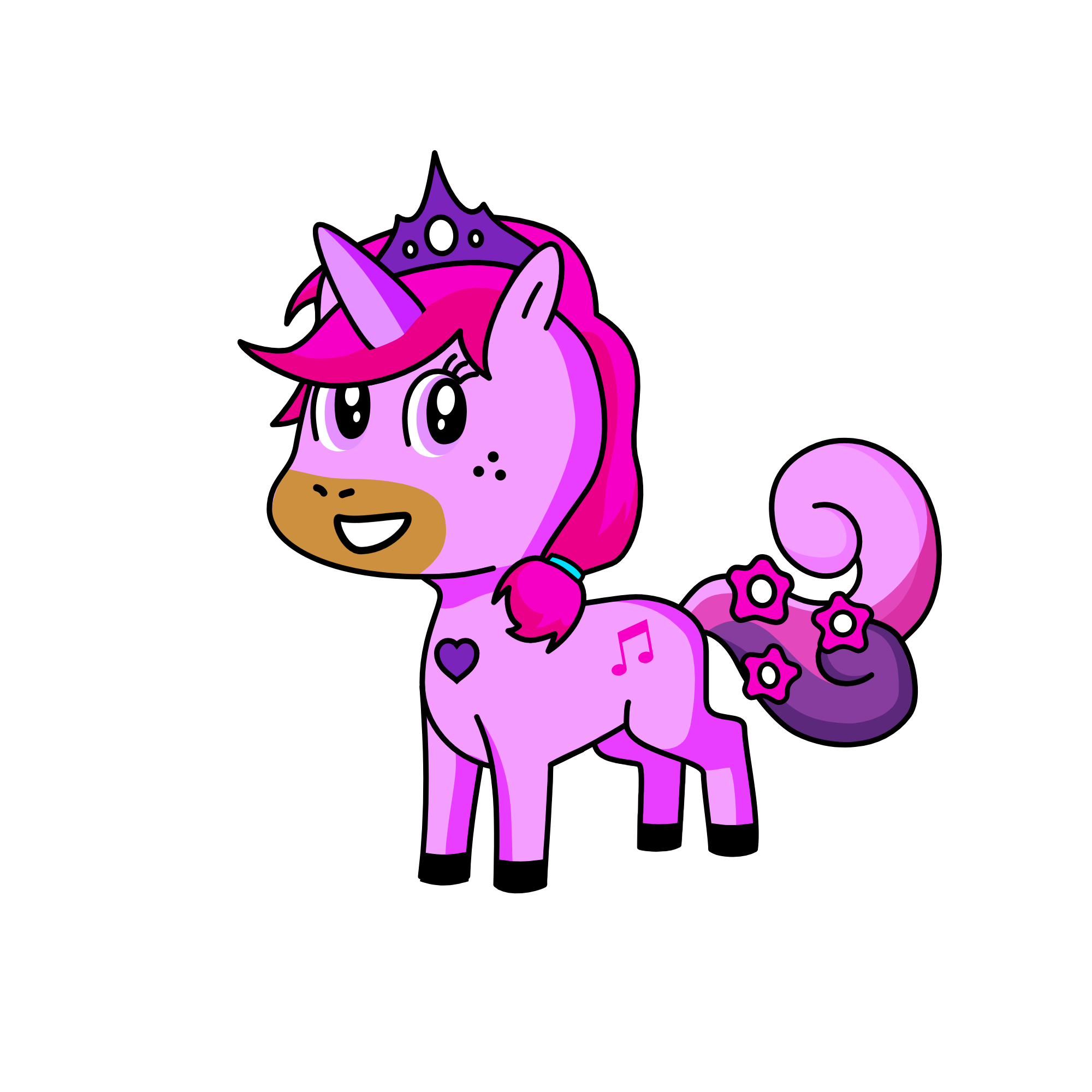 එමා, the unicorn