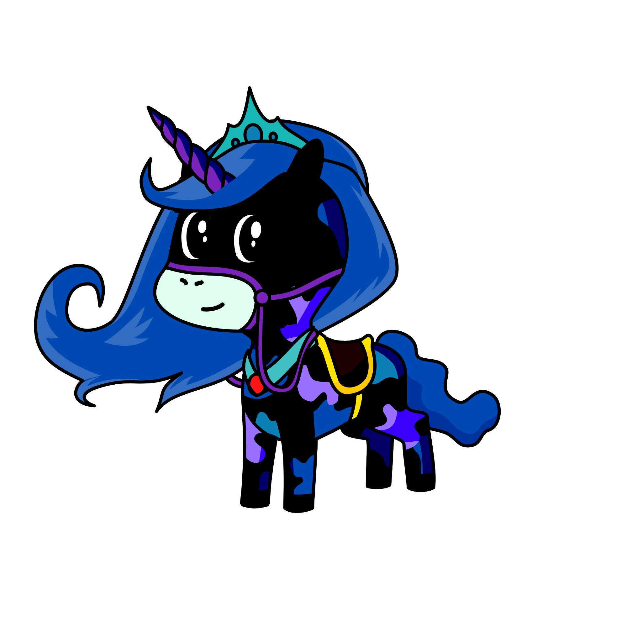 queen moonlight , the unicorn