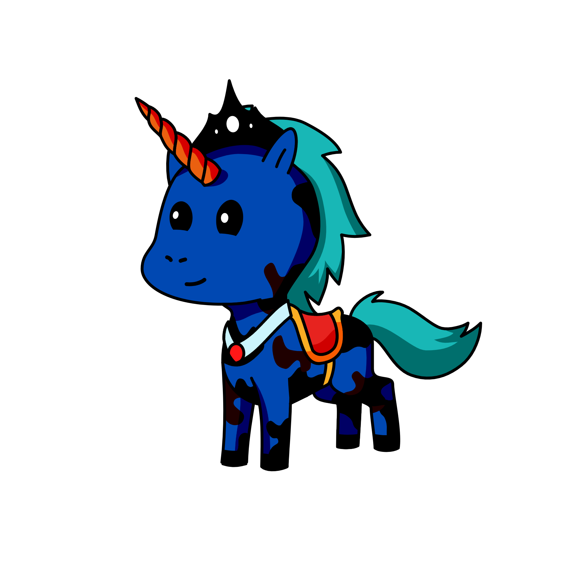 king moonshine , the unicorn