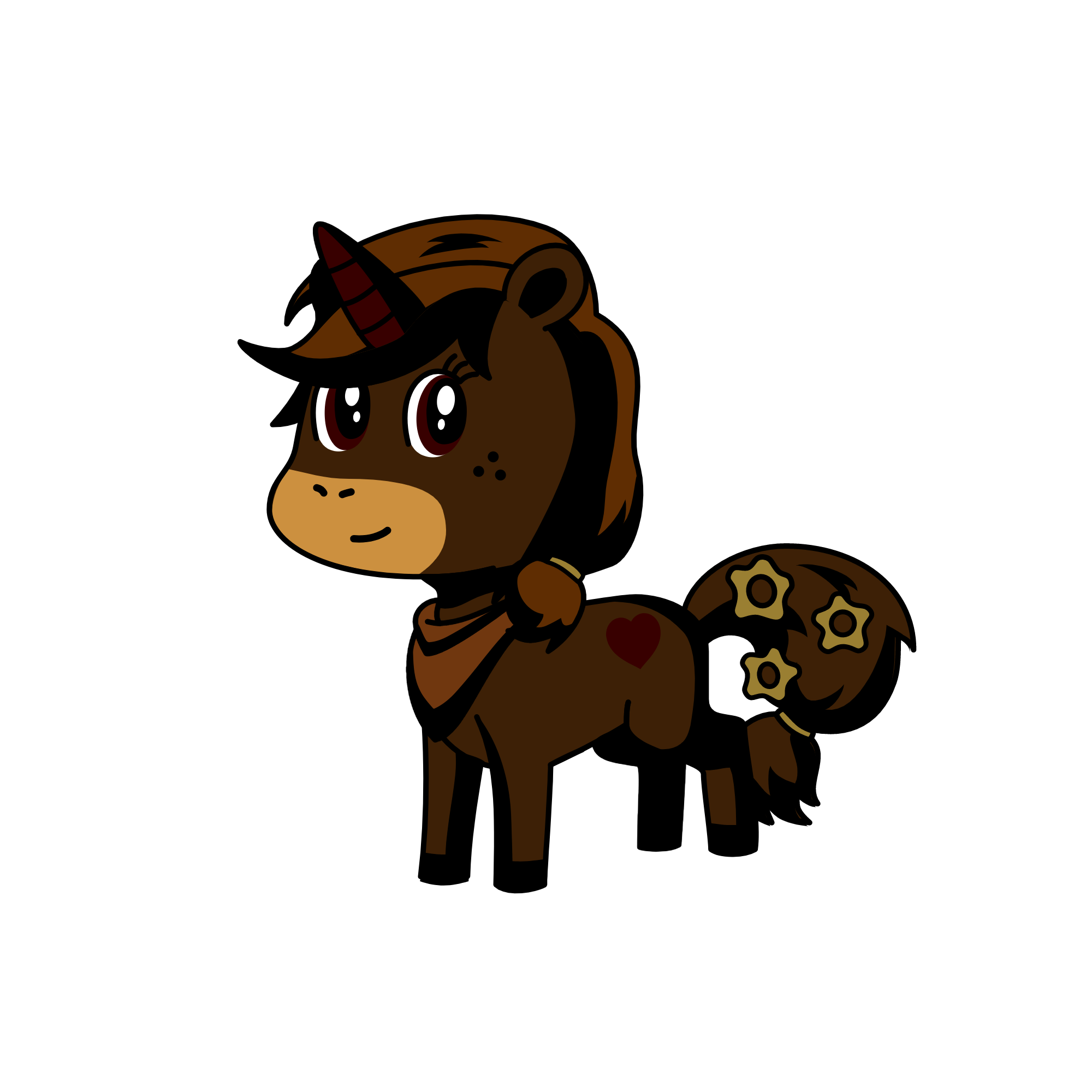 brownie, the unicorn