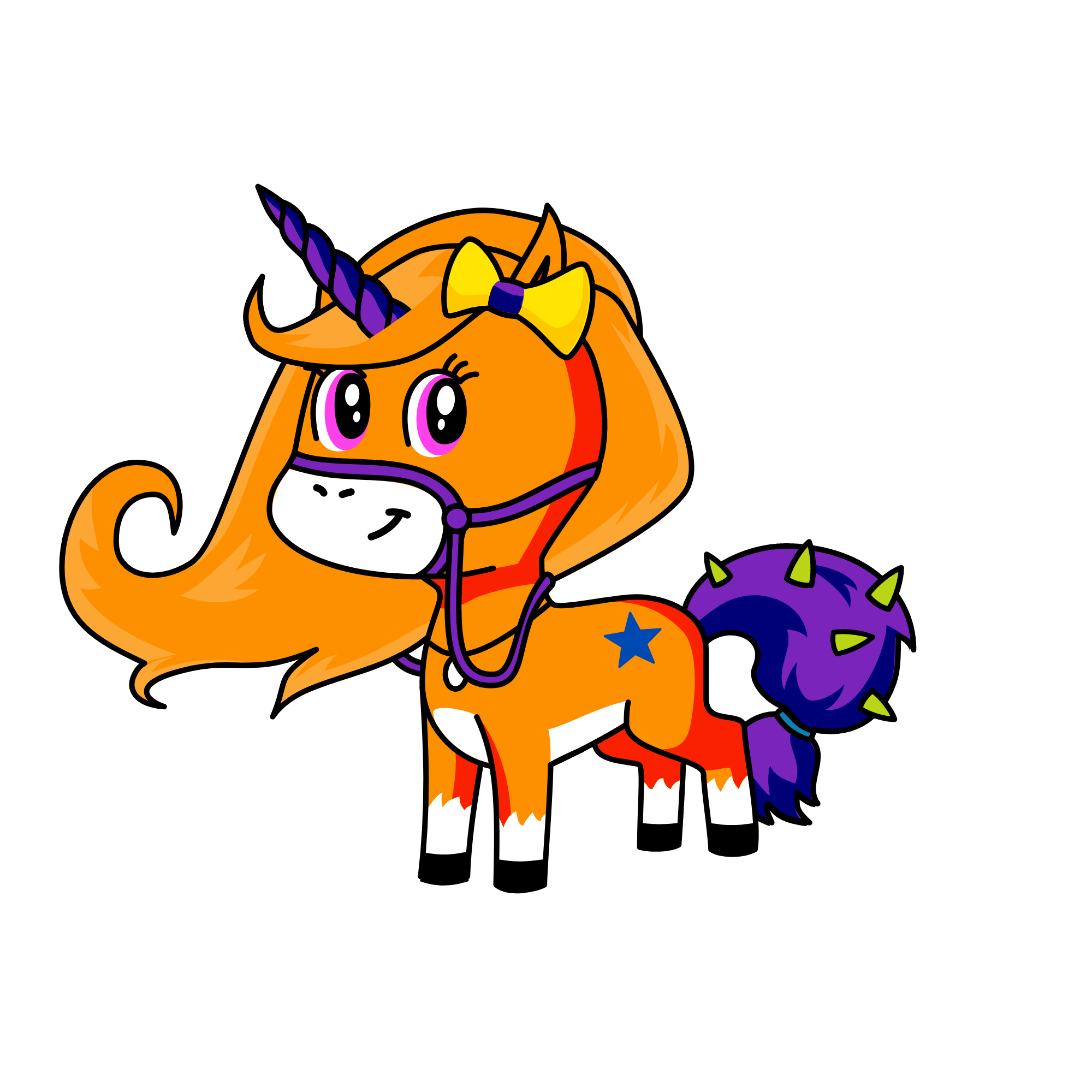 LİLİA, the unicorn