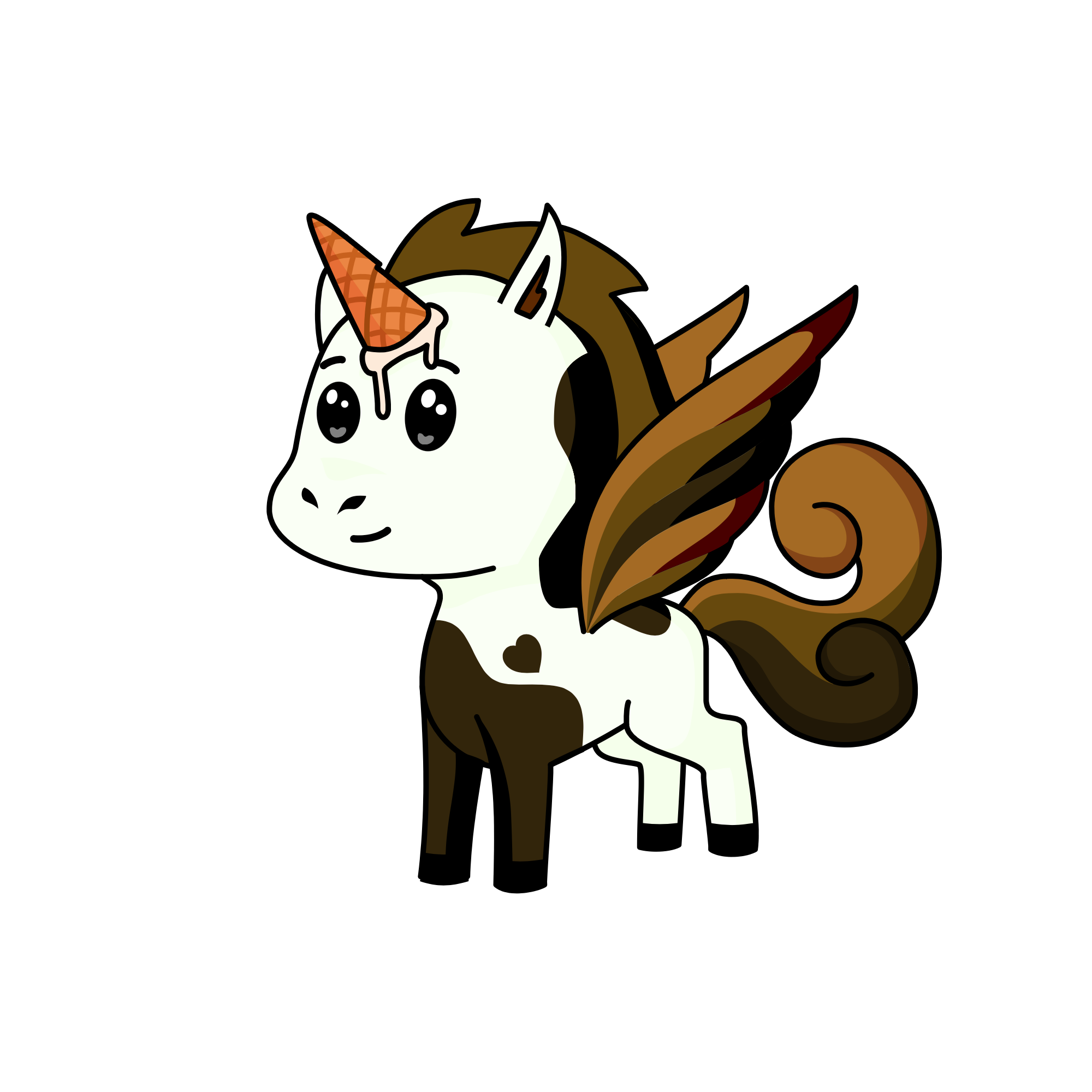 Ice cream , the unicorn
