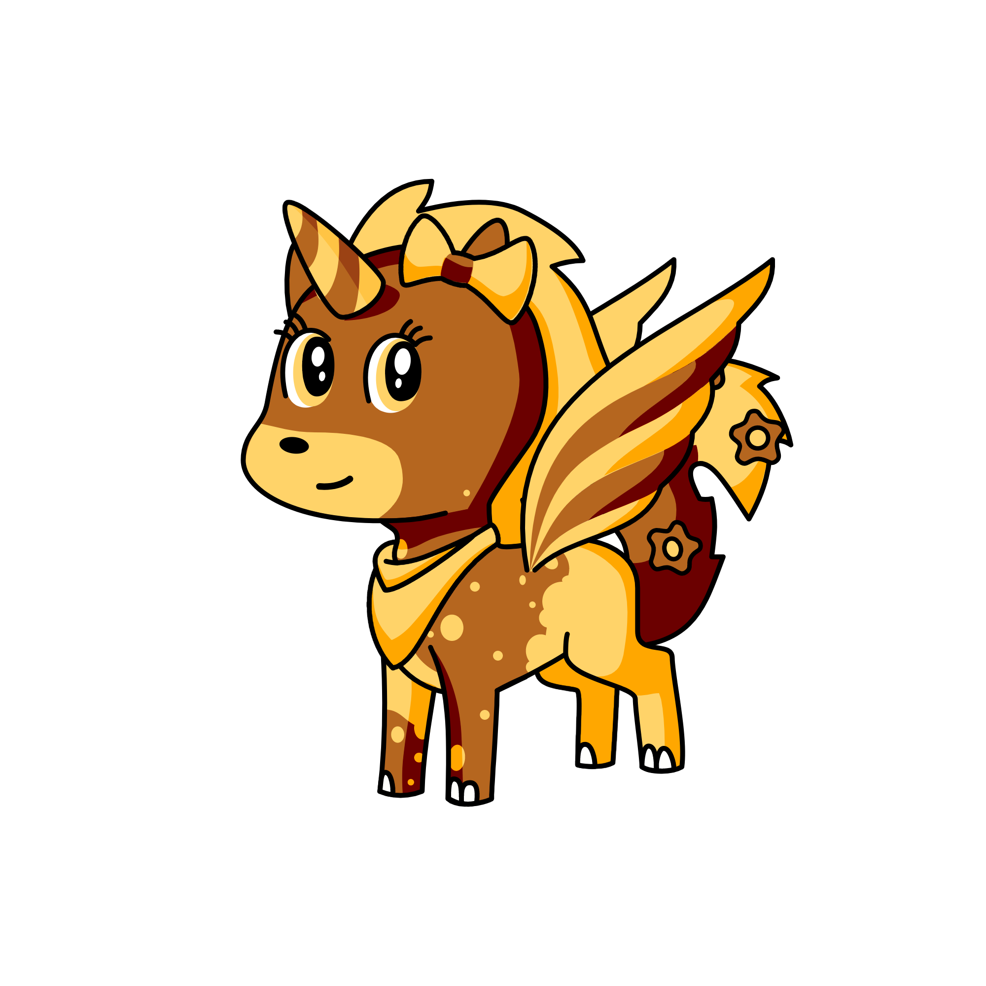 choaclate, the unicorn