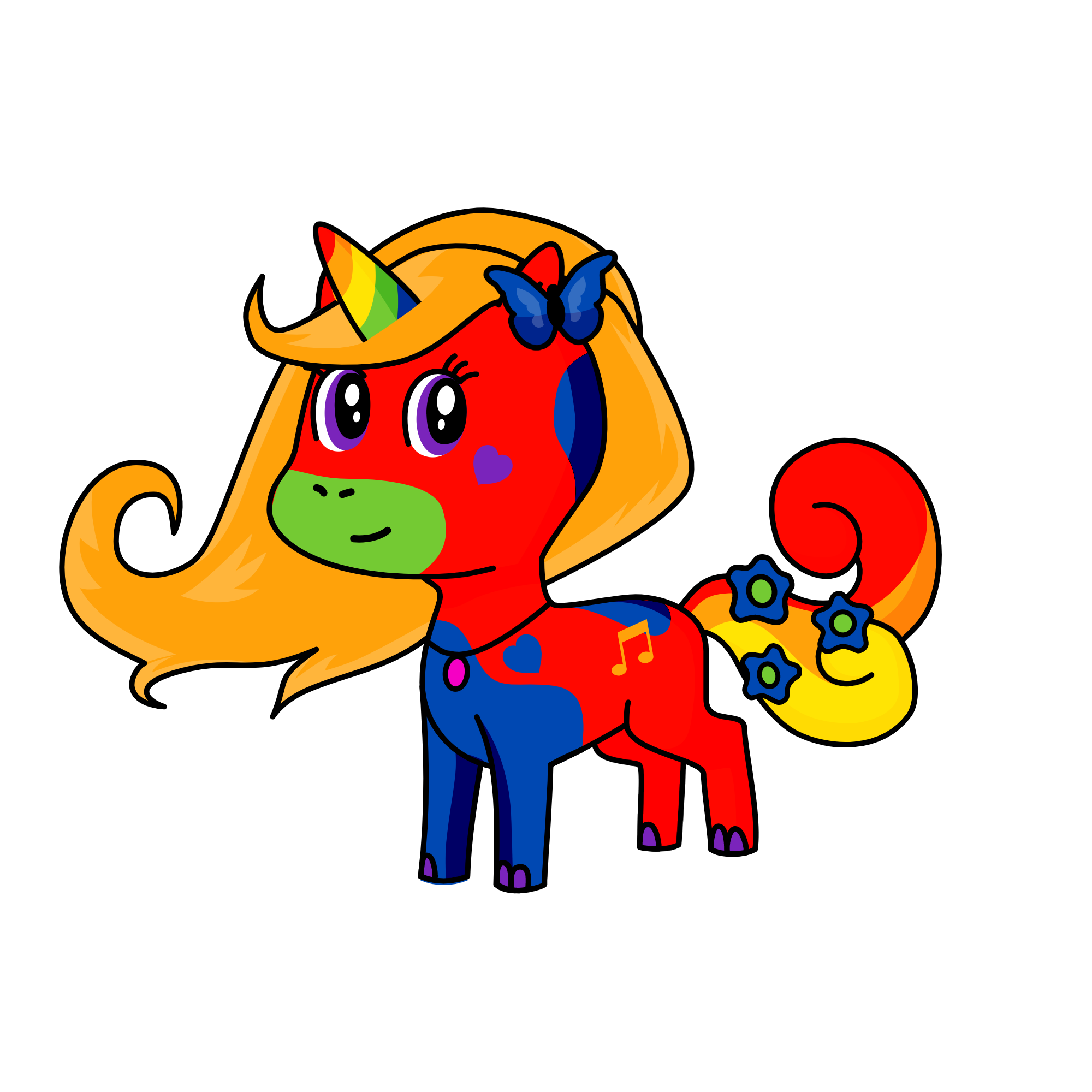 Harmony, the unicorn