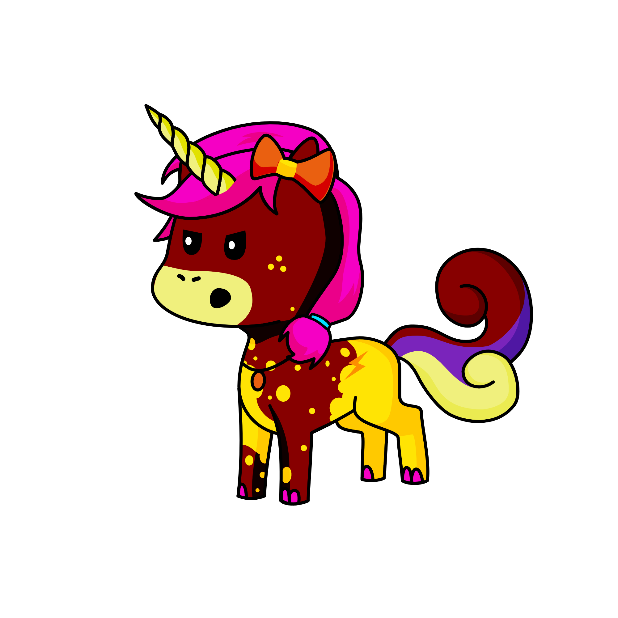 blare, the unicorn