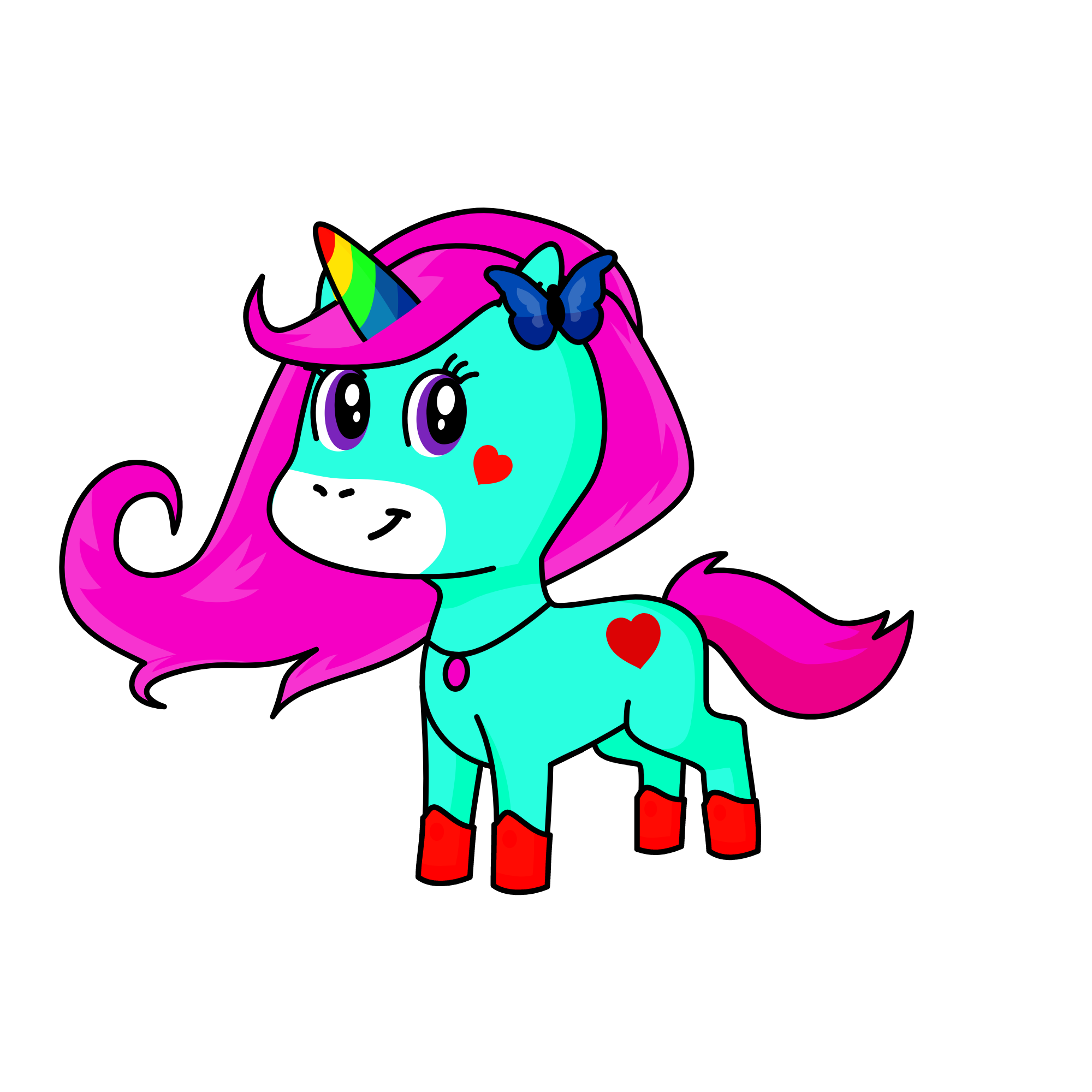 licorne, the unicorn