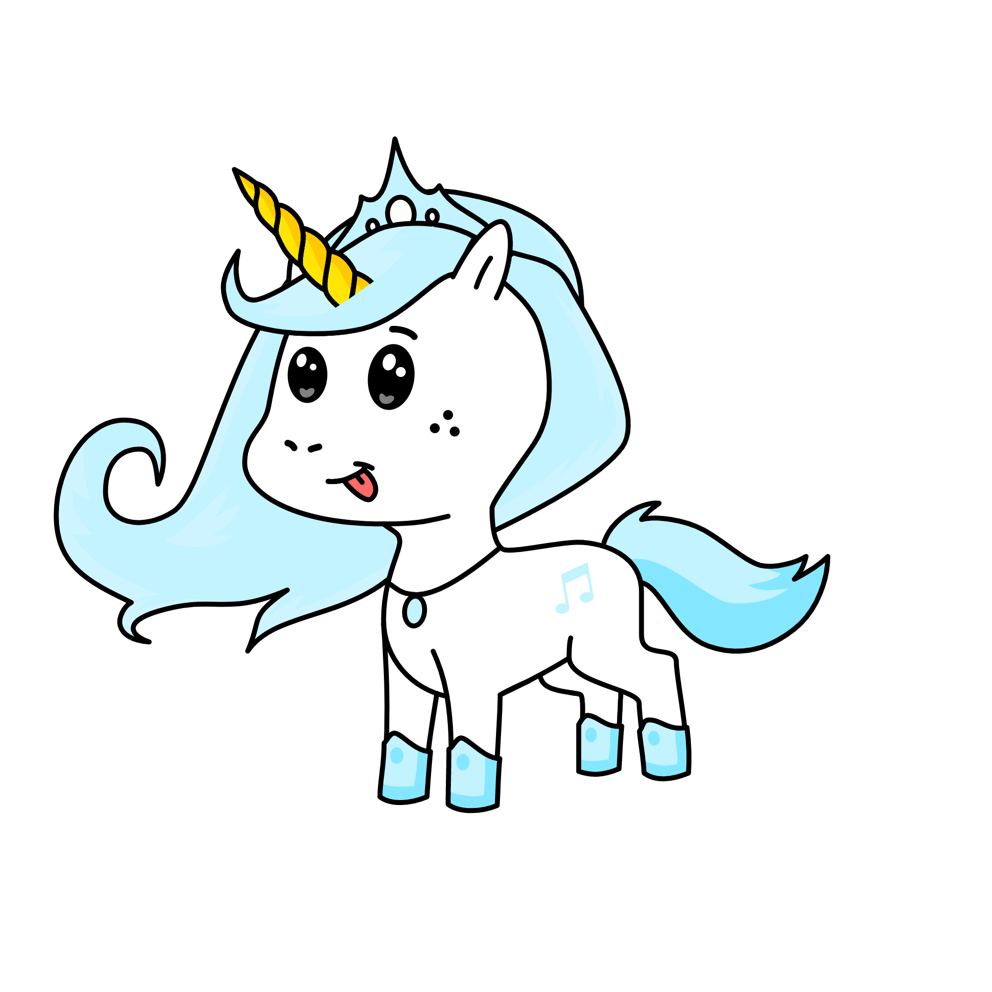 Dove, the unicorn