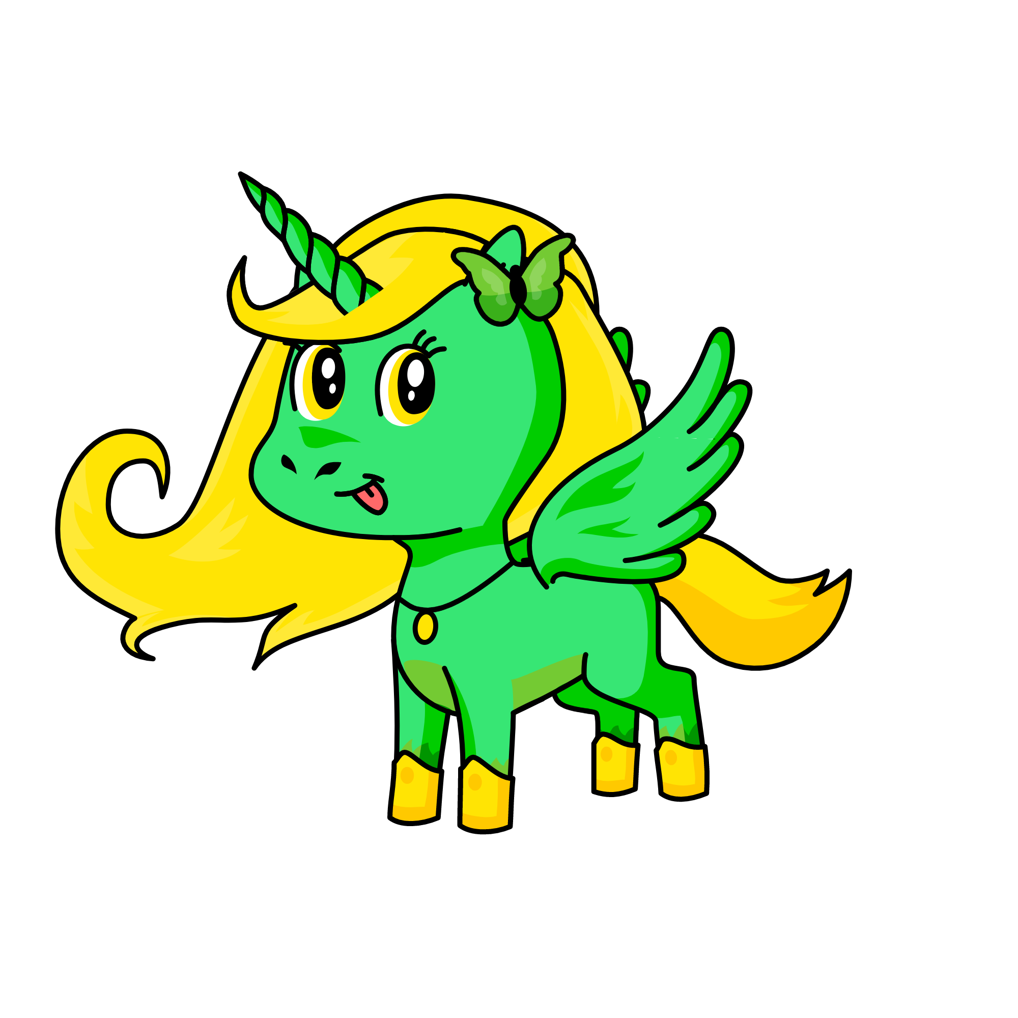Lemon & Lime, the unicorn