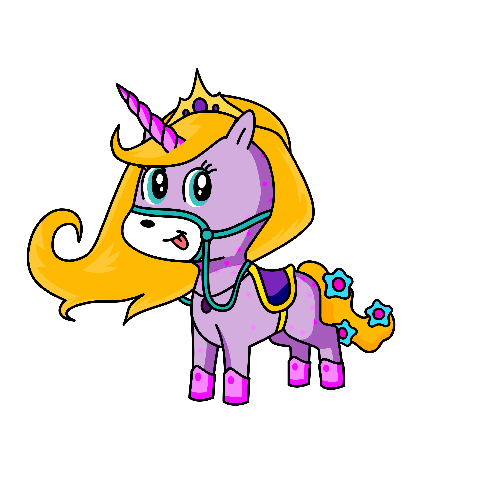 alle, the unicorn