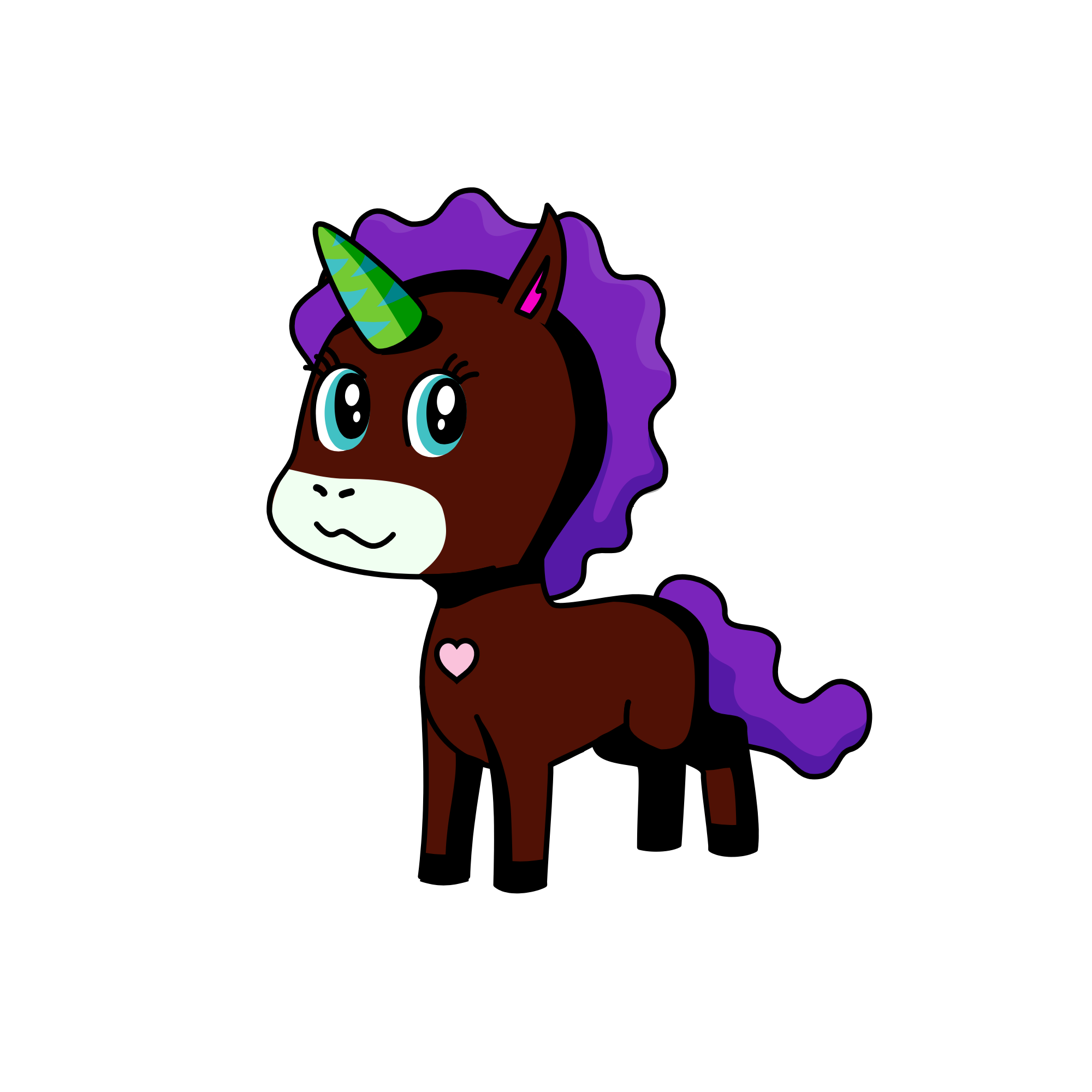 Fuzzy , the unicorn