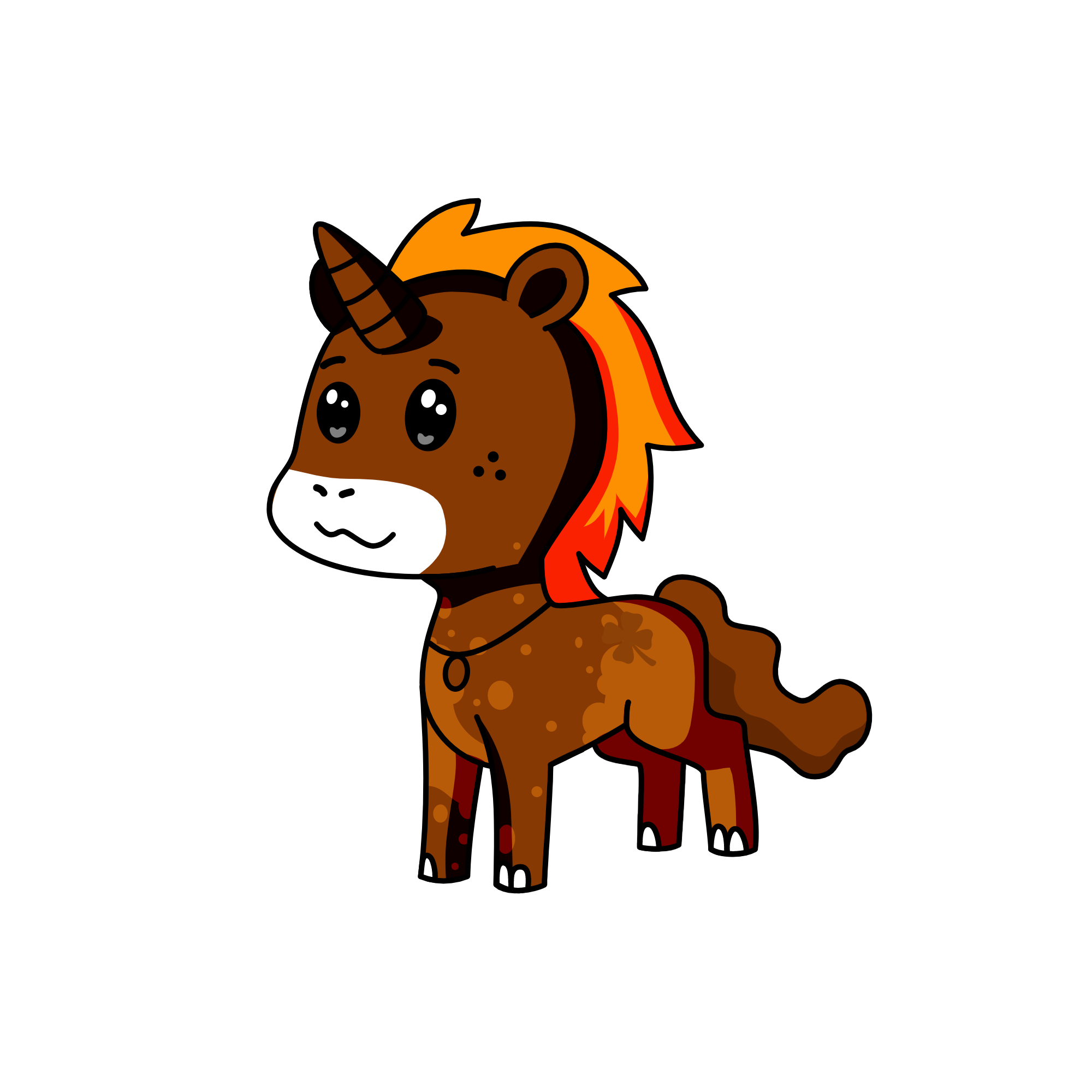 Noob unicorn 😐, the unicorn