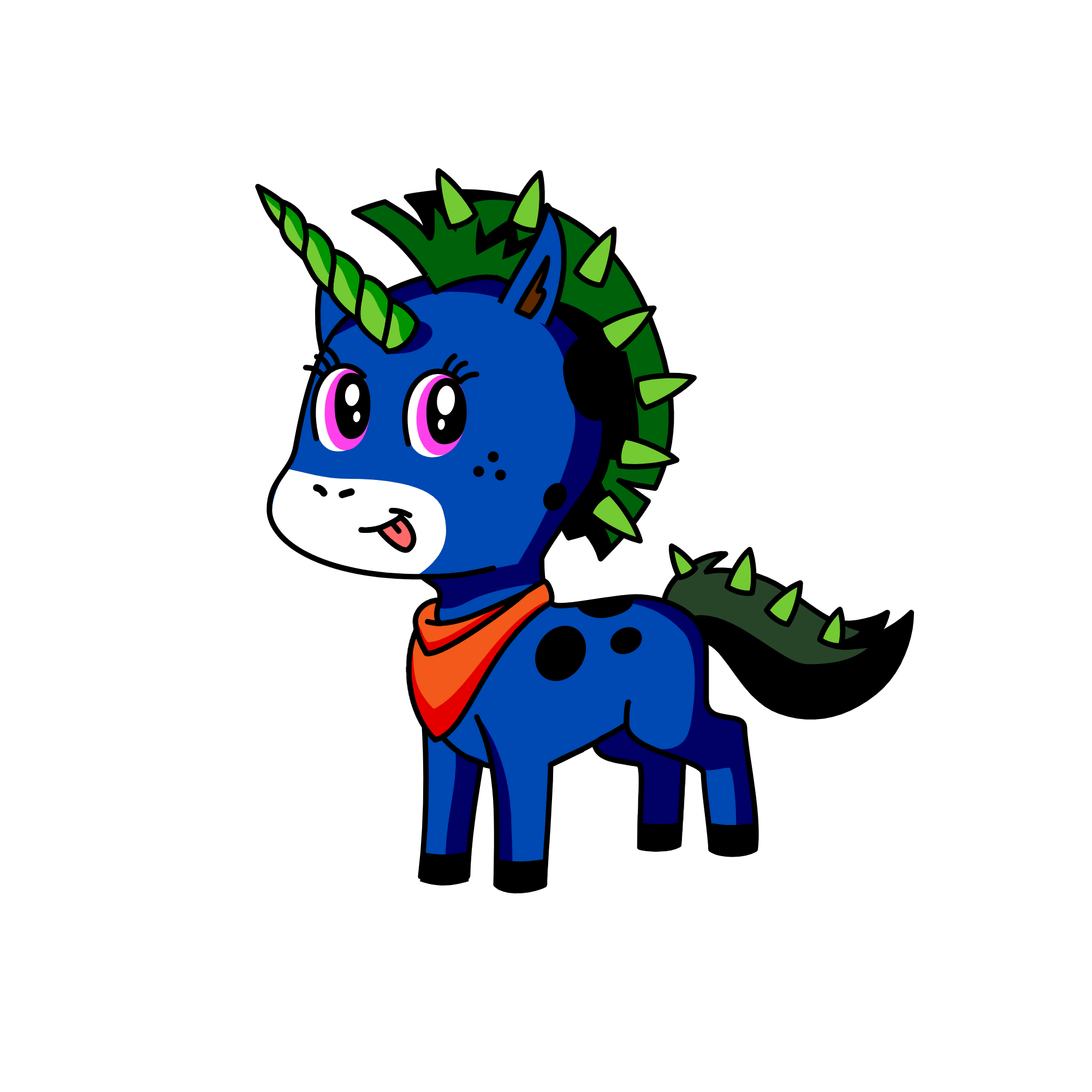 fiery, the unicorn