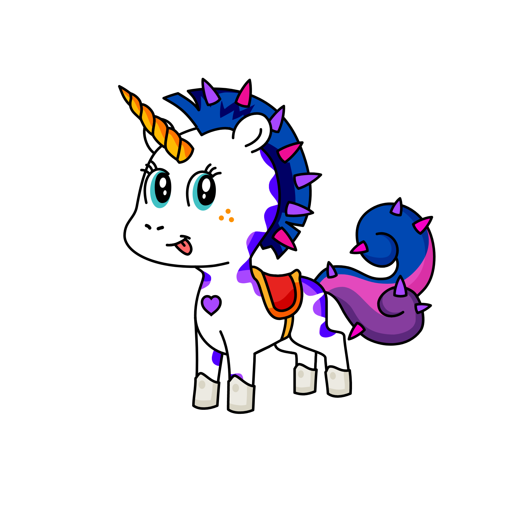 Falipe, the unicorn