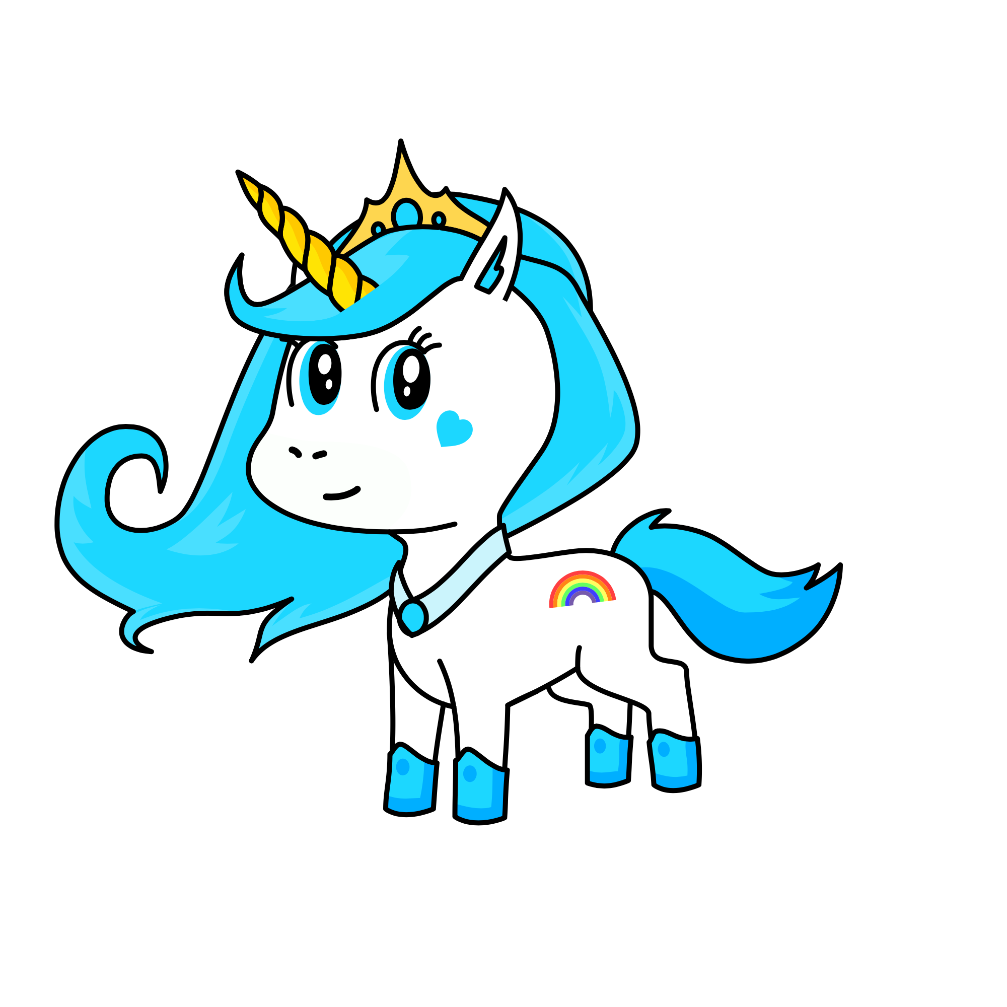 Celestia, the unicorn