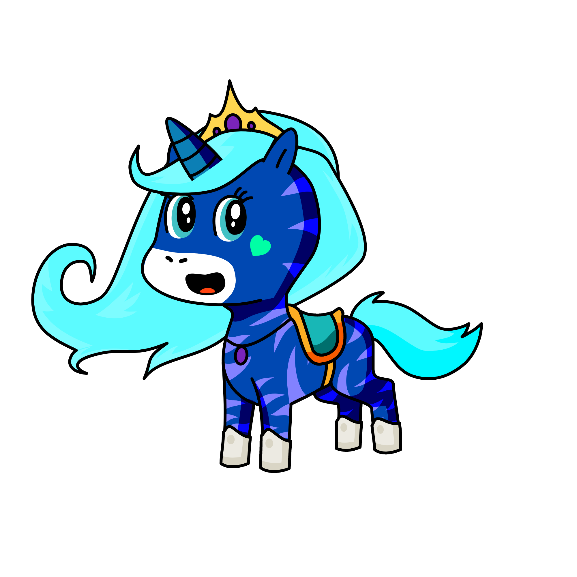 bliuen, the unicorn