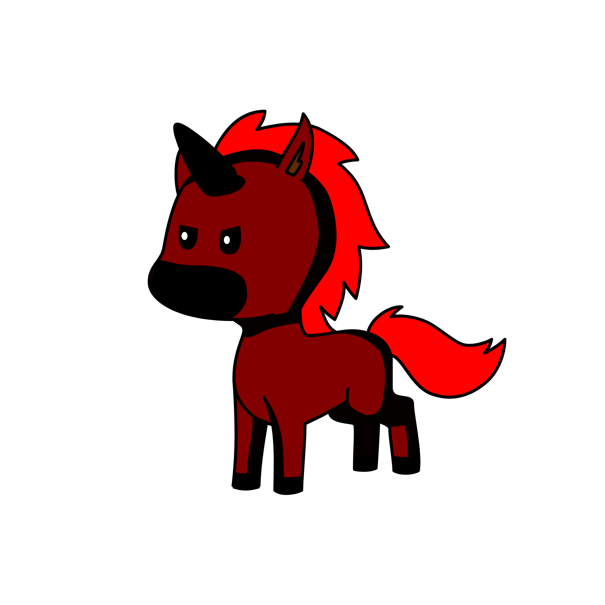 Evil Unicorn, the unicorn